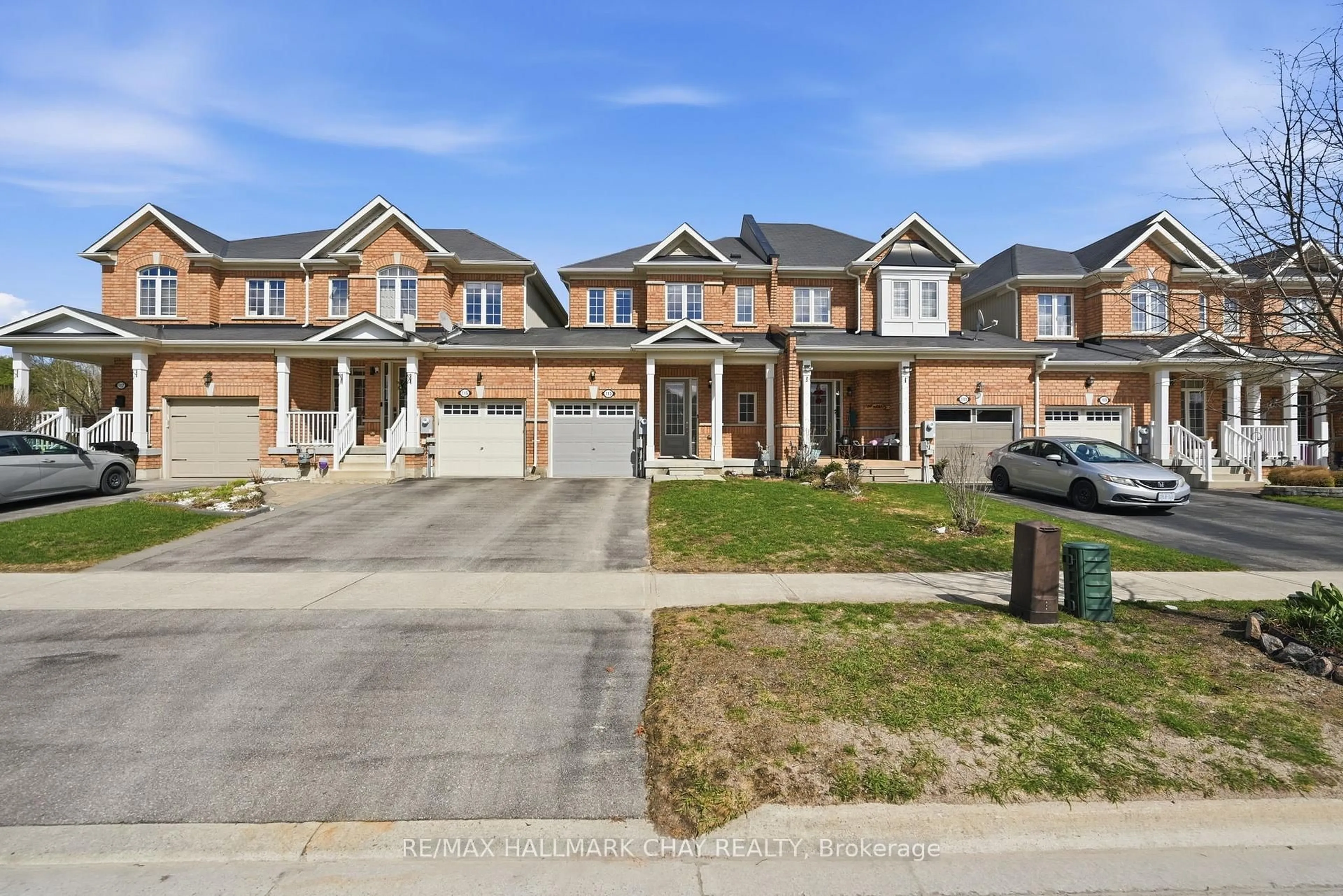 Home with brick exterior material, street for 113 Collier Cres, Essa Ontario L3W 0M9