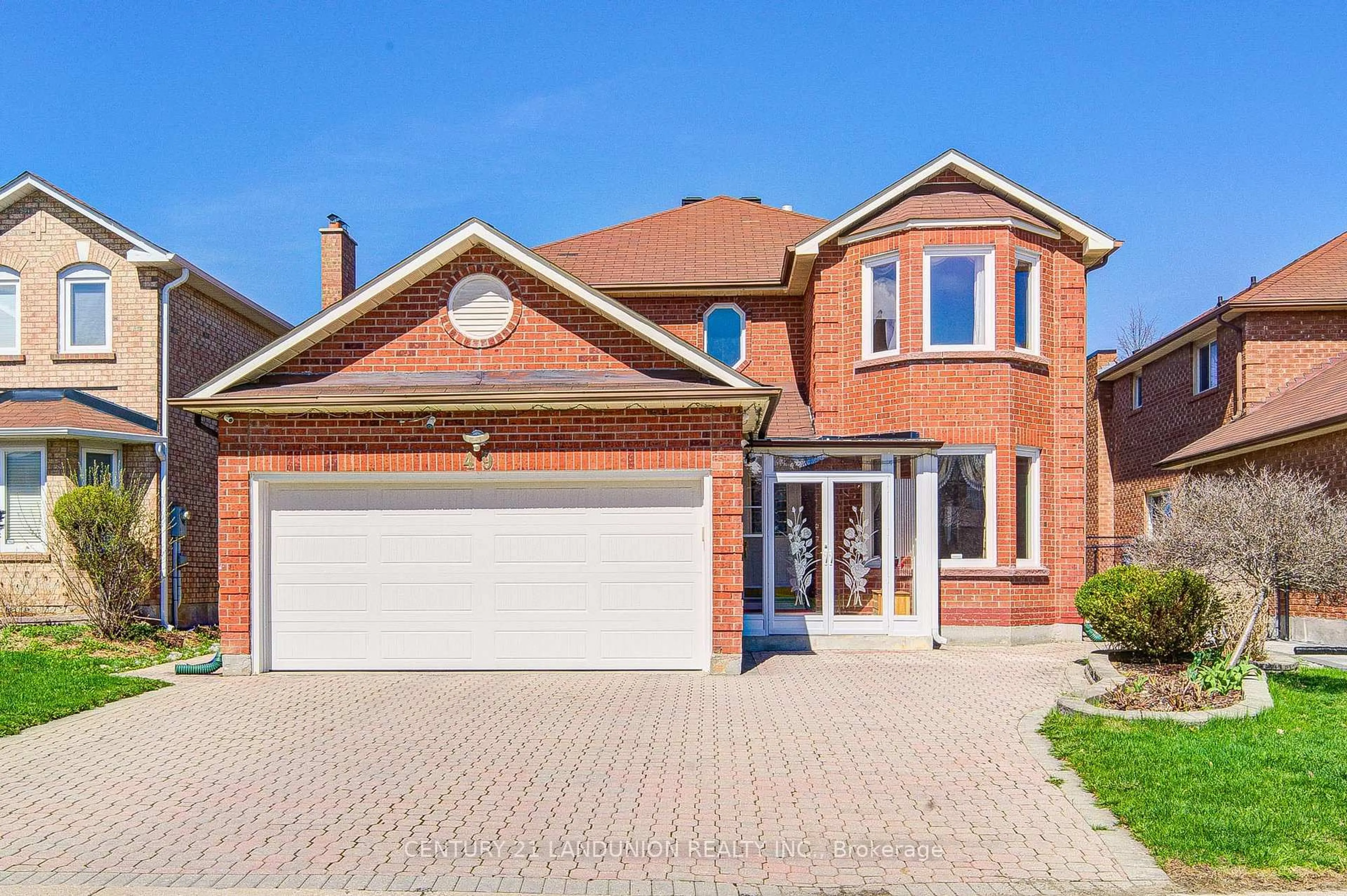 Home with brick exterior material, street for 49 John Stiver Cres, Markham Ontario L3R 9B6
