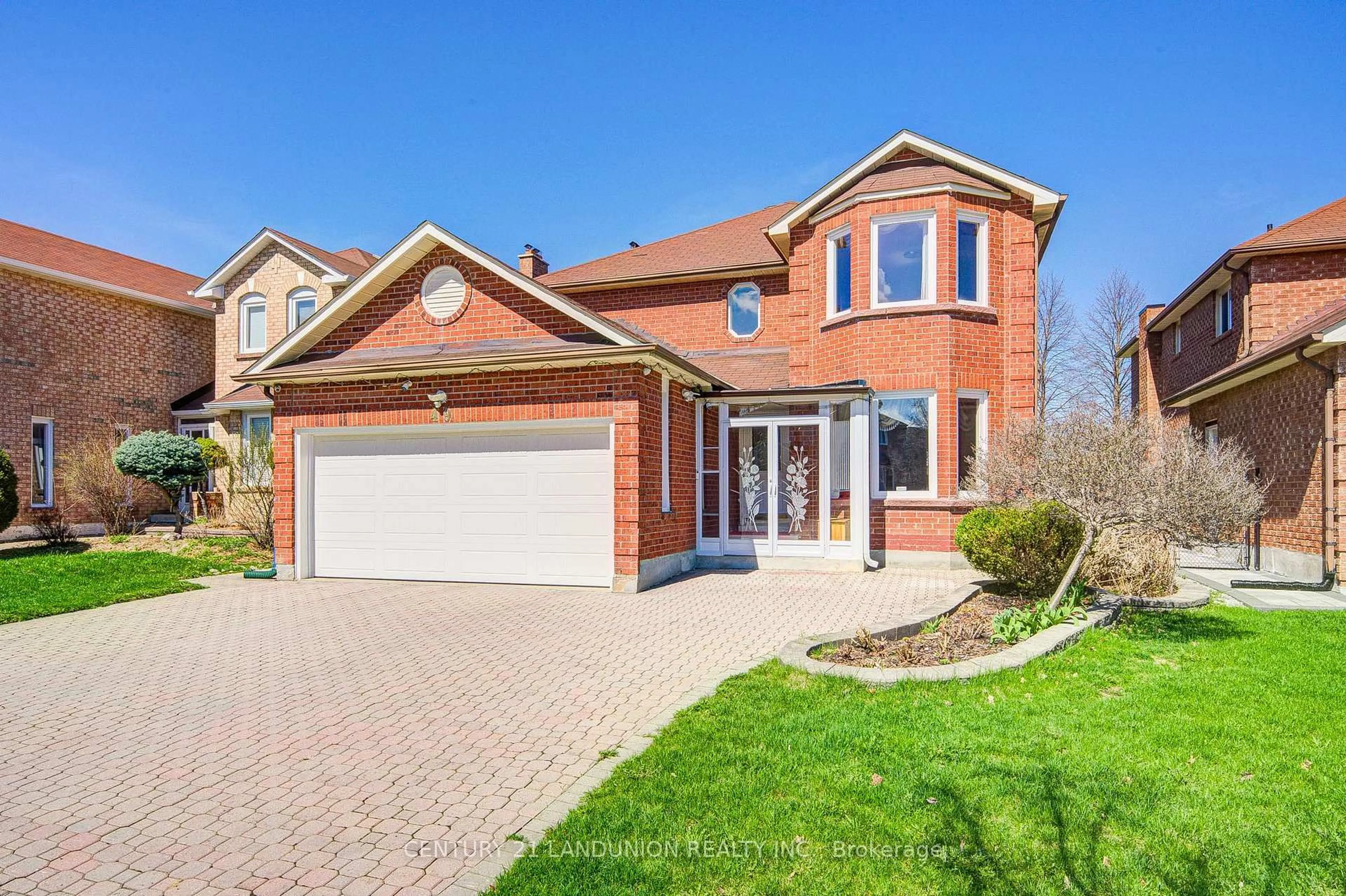 Home with brick exterior material, street for 49 John Stiver Cres, Markham Ontario L3R 9B6