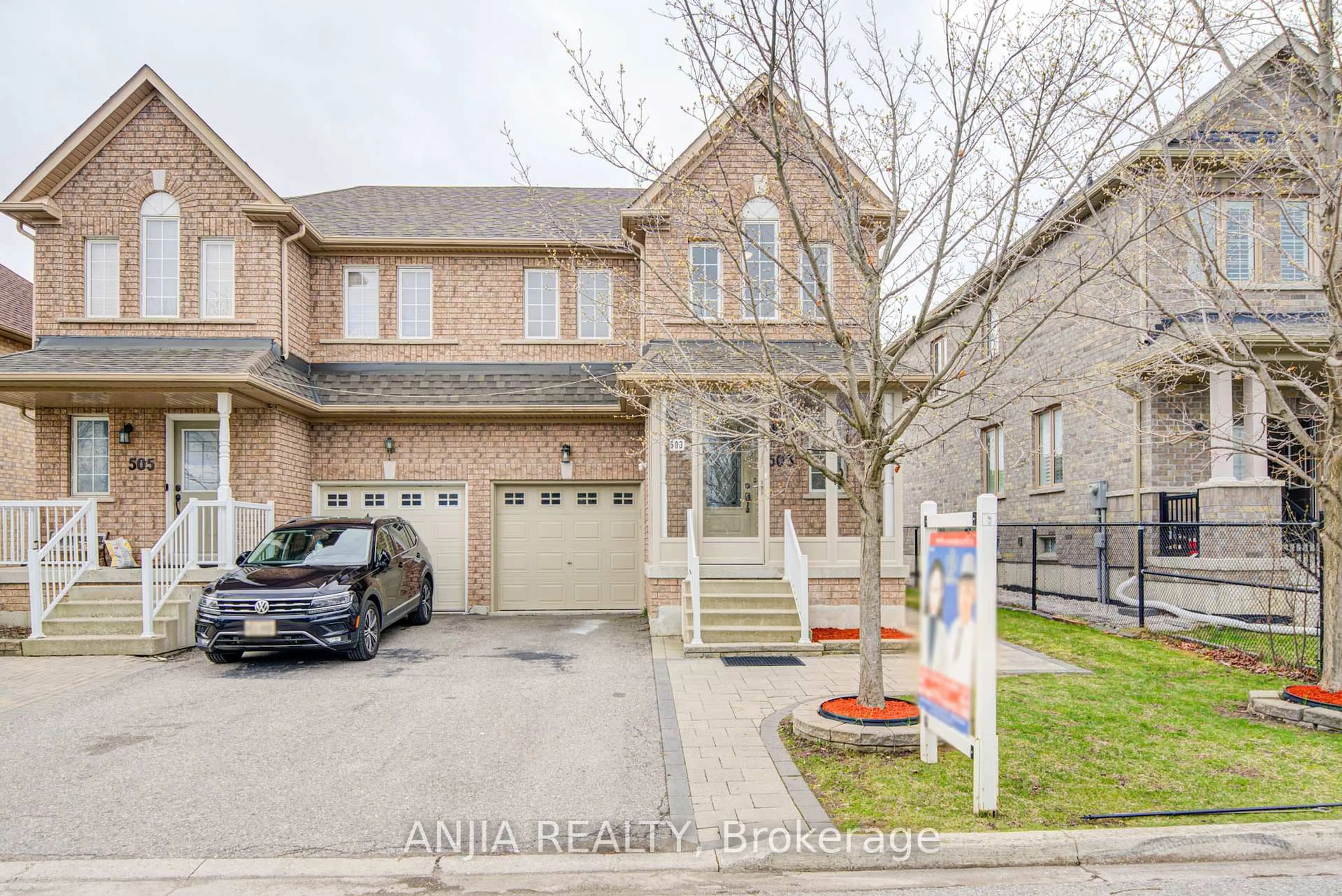 Home with brick exterior material, street for 503 Caboto Tr, Markham Ontario L3R 5S2
