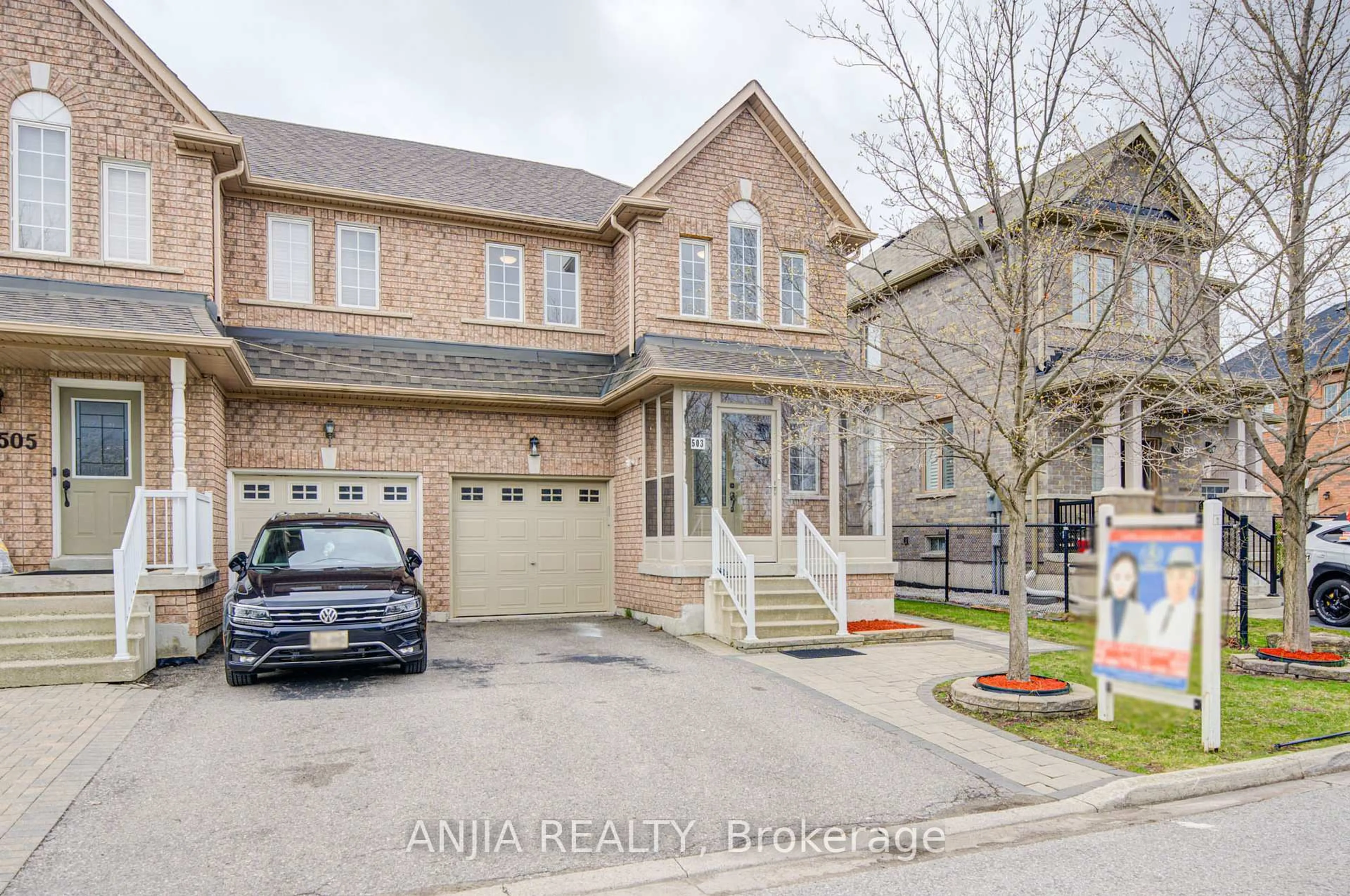 Home with brick exterior material, street for 503 Caboto Tr, Markham Ontario L3R 5S2