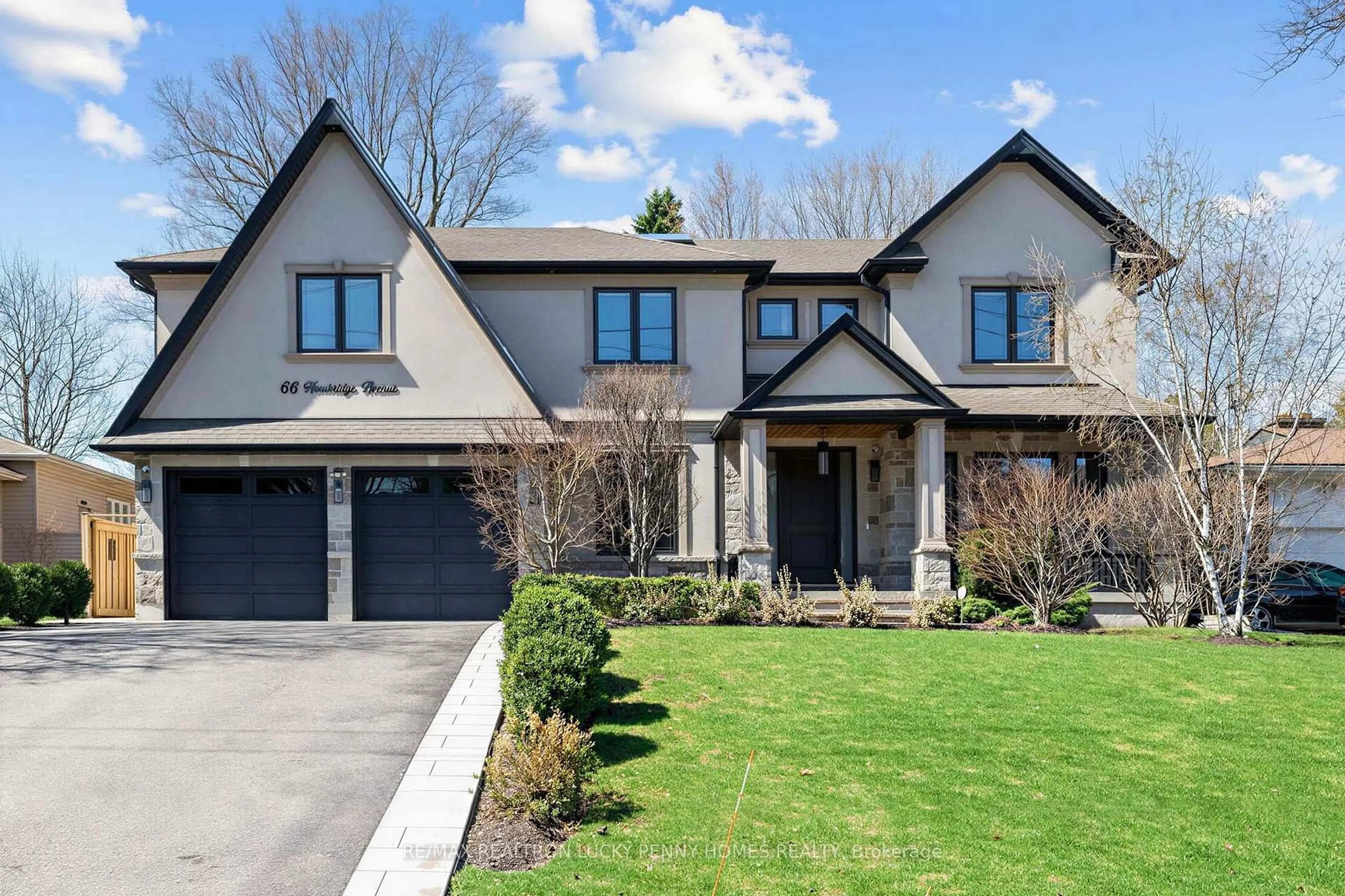 Home with brick exterior material, street for 66 Hawkridge Ave, Markham Ontario L3P 1V9