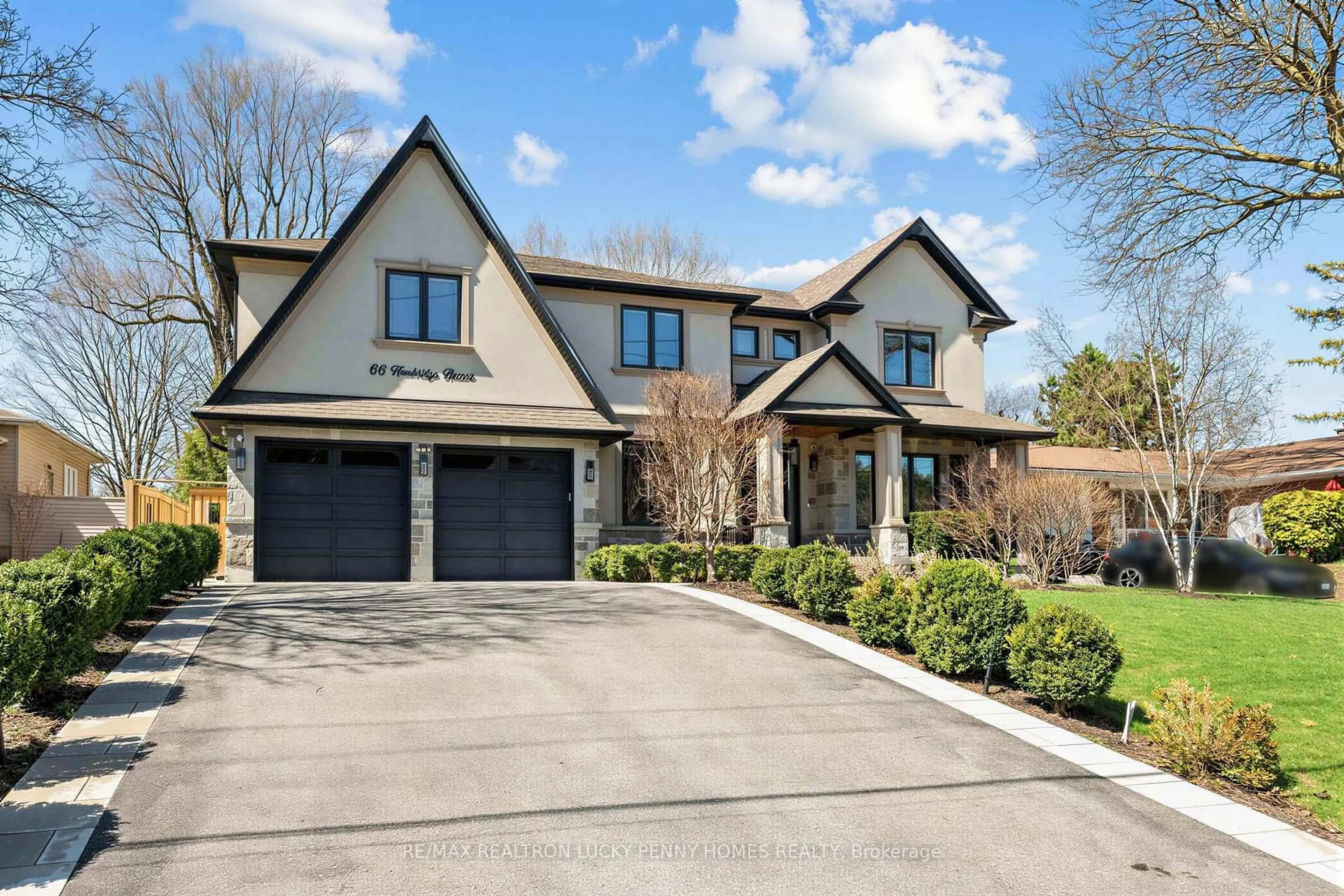 Home with brick exterior material, street for 66 Hawkridge Ave, Markham Ontario L3P 1V9