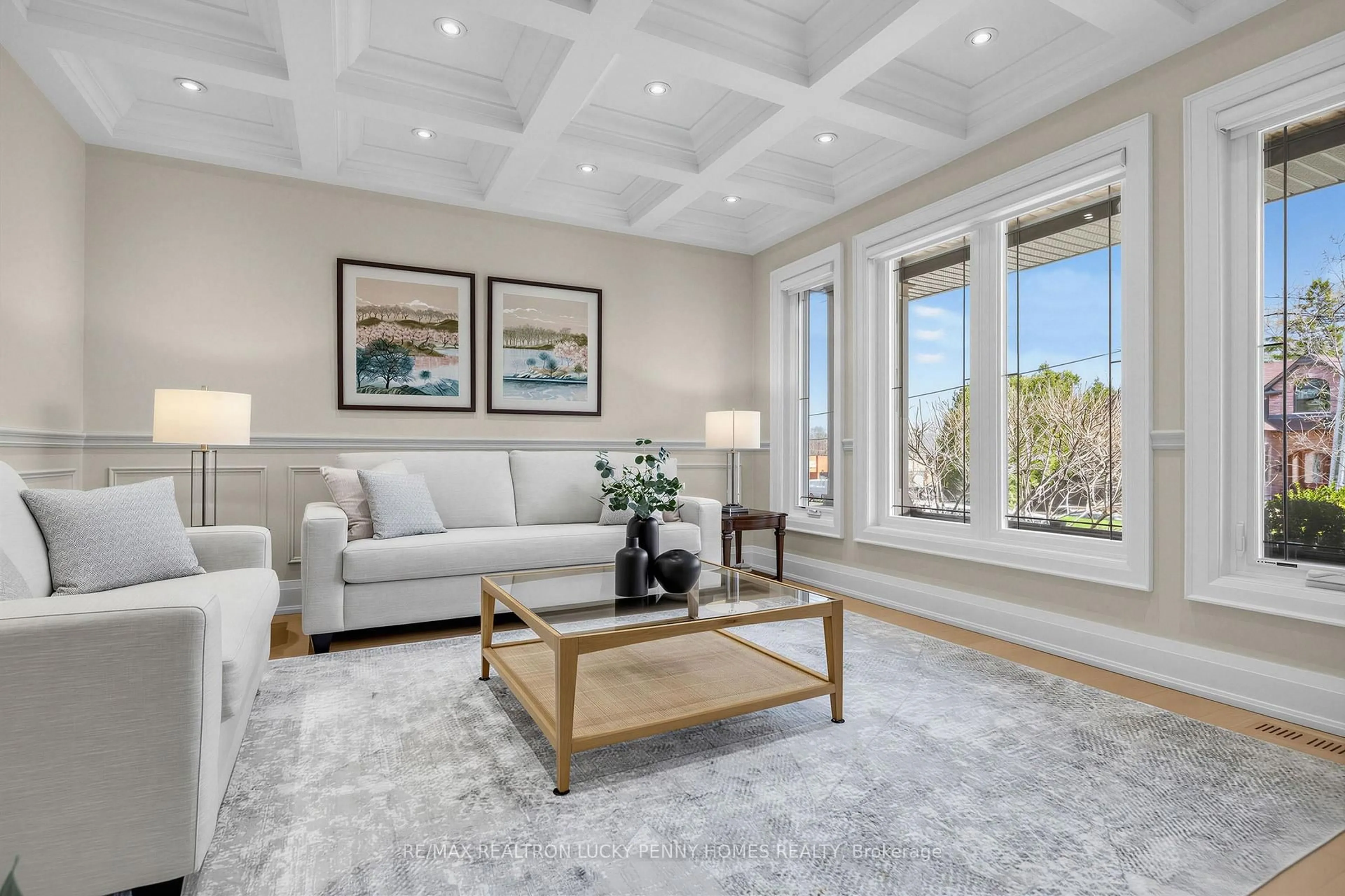 Living room with furniture, unknown for 66 Hawkridge Ave, Markham Ontario L3P 1V9