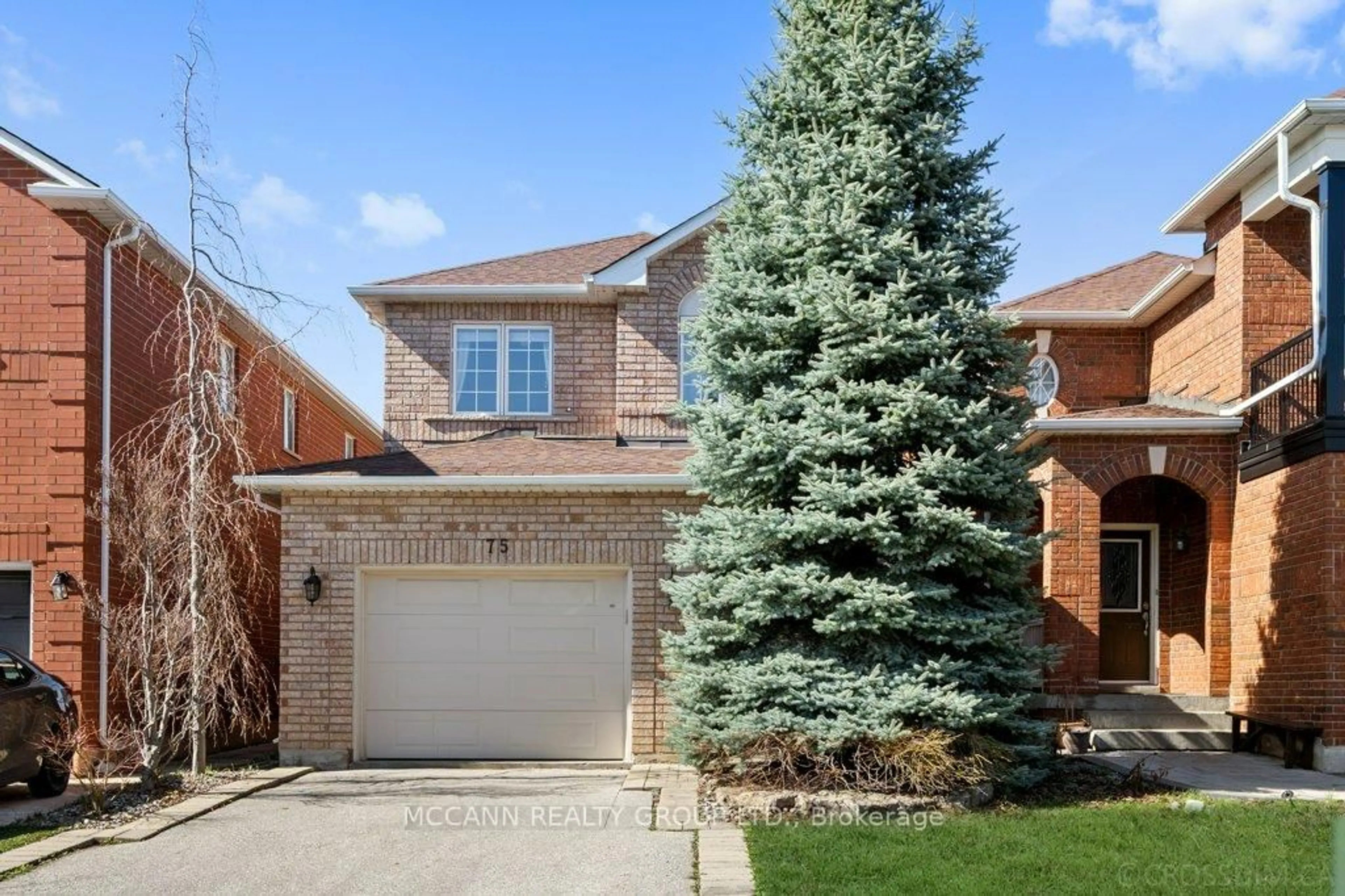 Home with brick exterior material, street for 75 Shetland Cres, Vaughan Ontario L6A 3B8