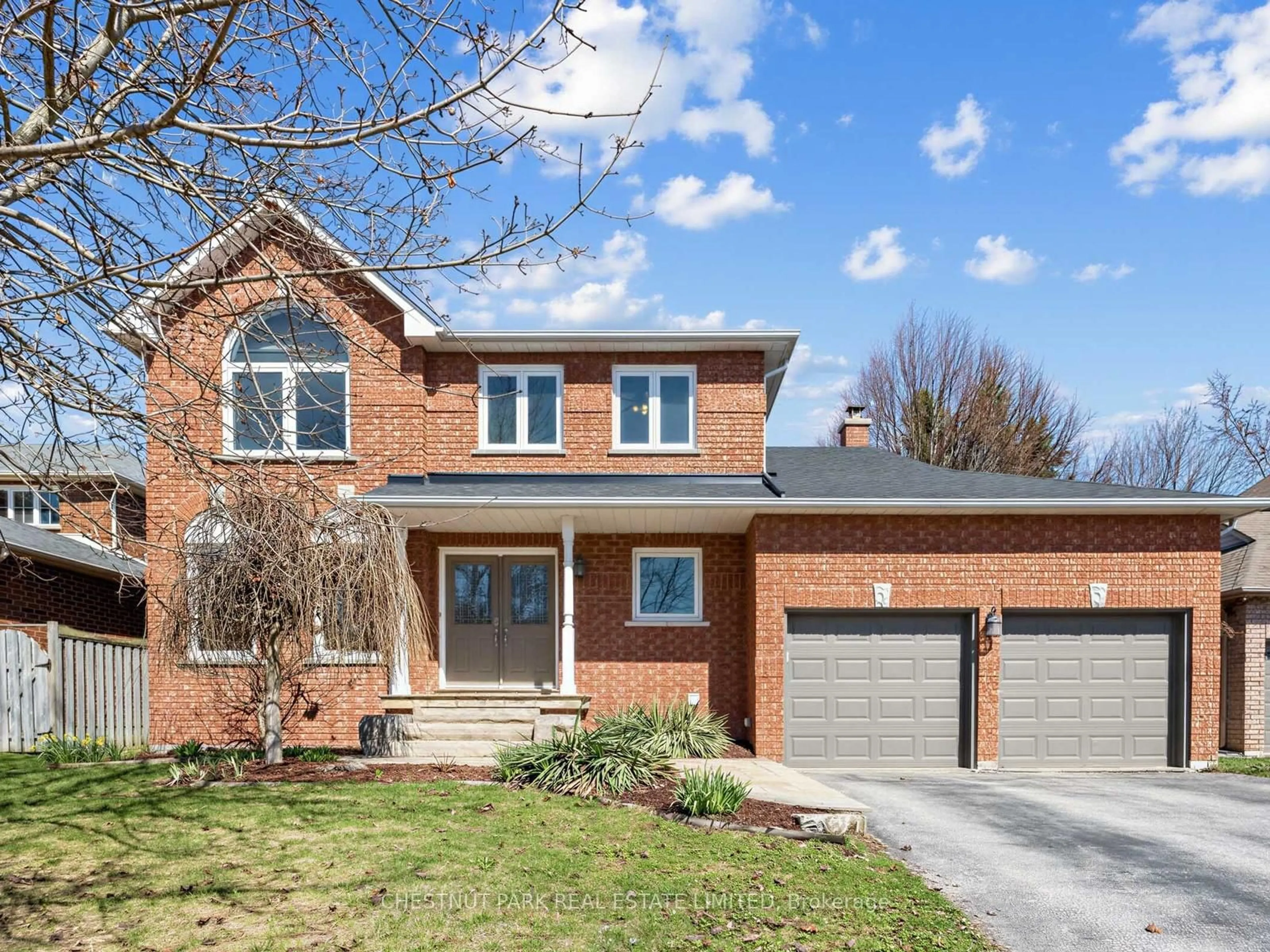 Home with brick exterior material, street for 67 Barton Lane, Uxbridge Ontario L9P 1W2