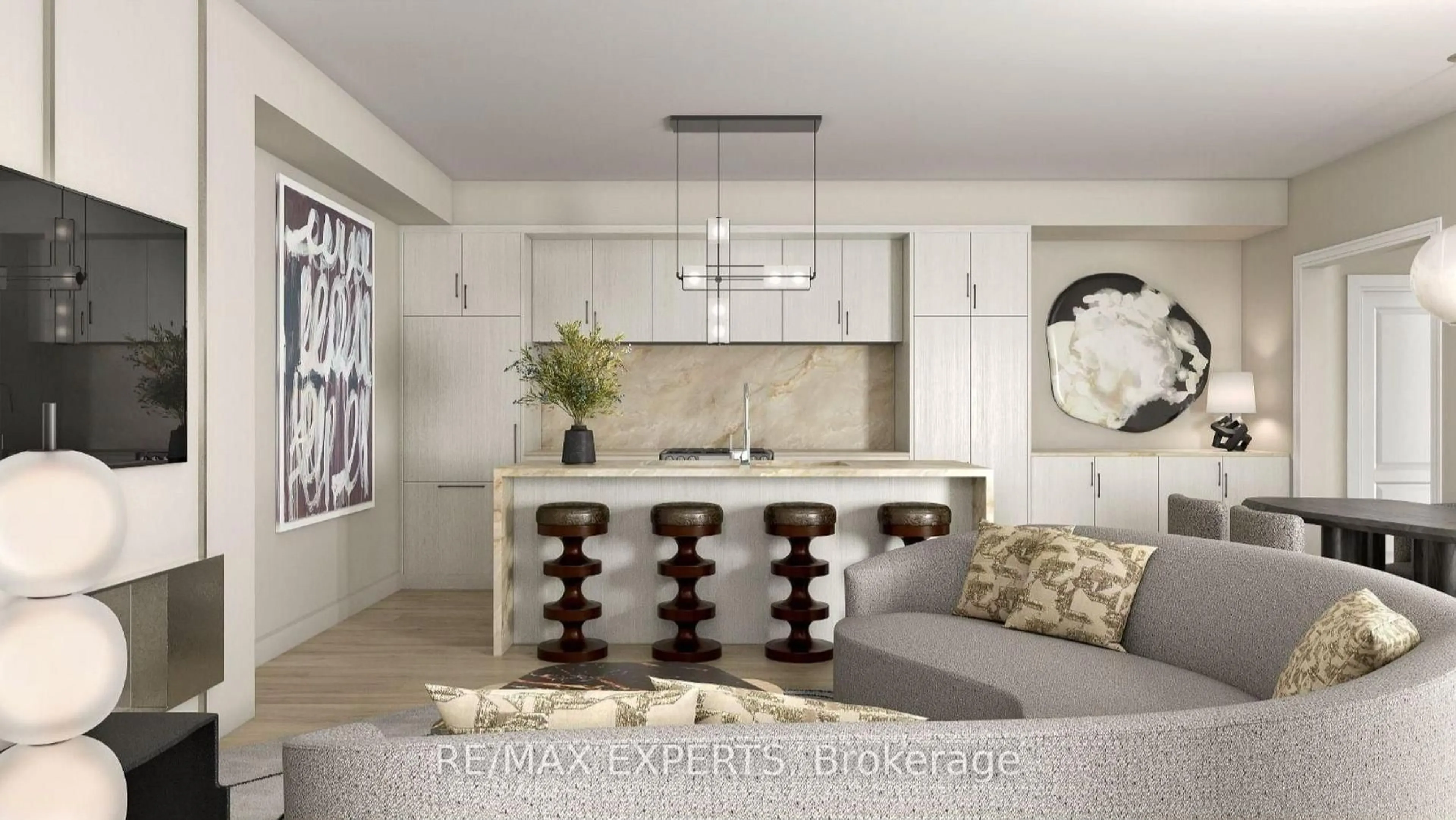 Open concept kitchen, ceramic/tile floor for 234 King Rd #19, Richmond Hill Ontario L4E 2W1