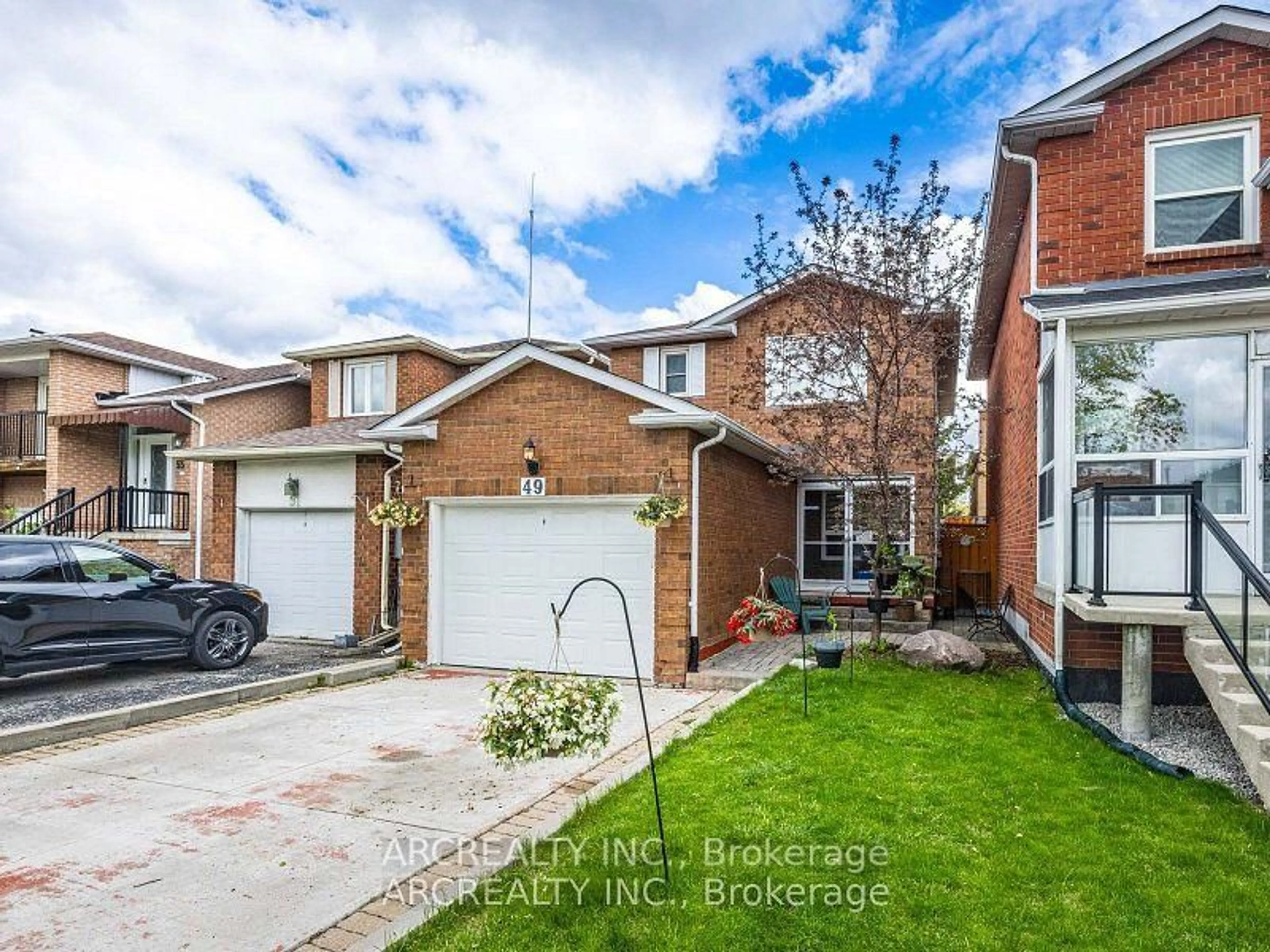 Home with brick exterior material, street for 49 White Blvd, Vaughan Ontario L4J 5Z4
