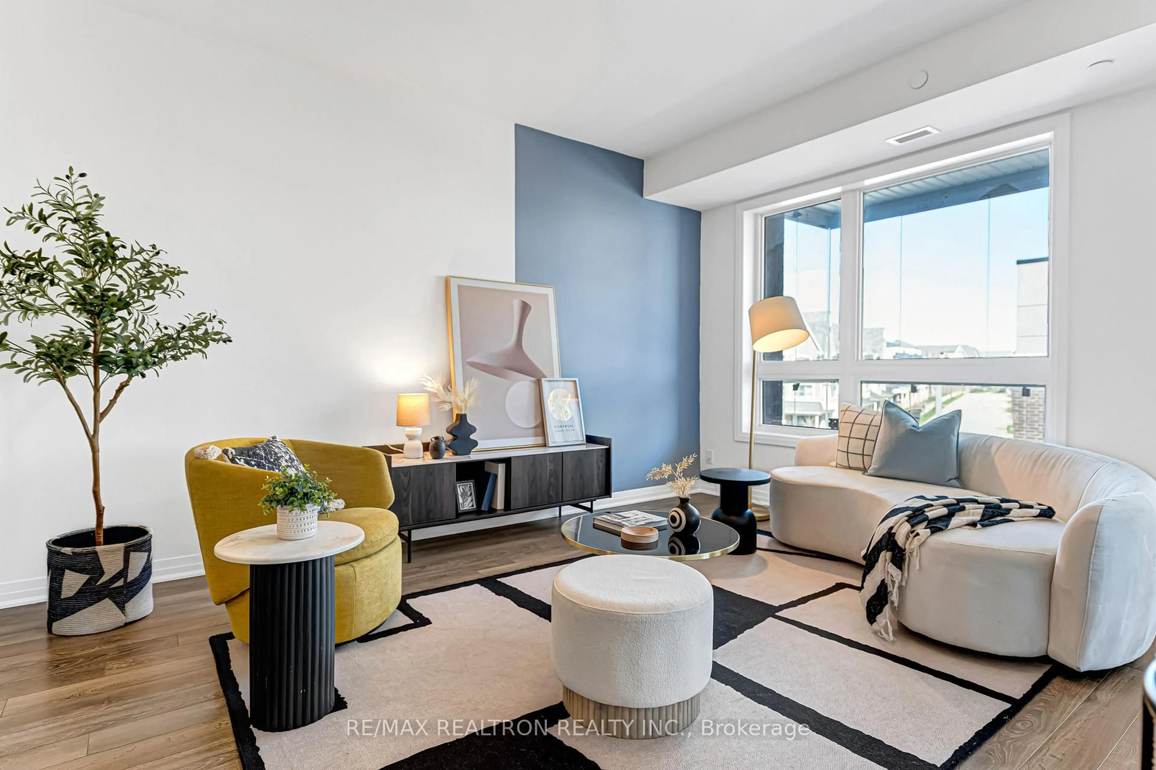 Living room with furniture, unknown for 58 Adam Seller St #304, Markham Ontario L6B 1P5