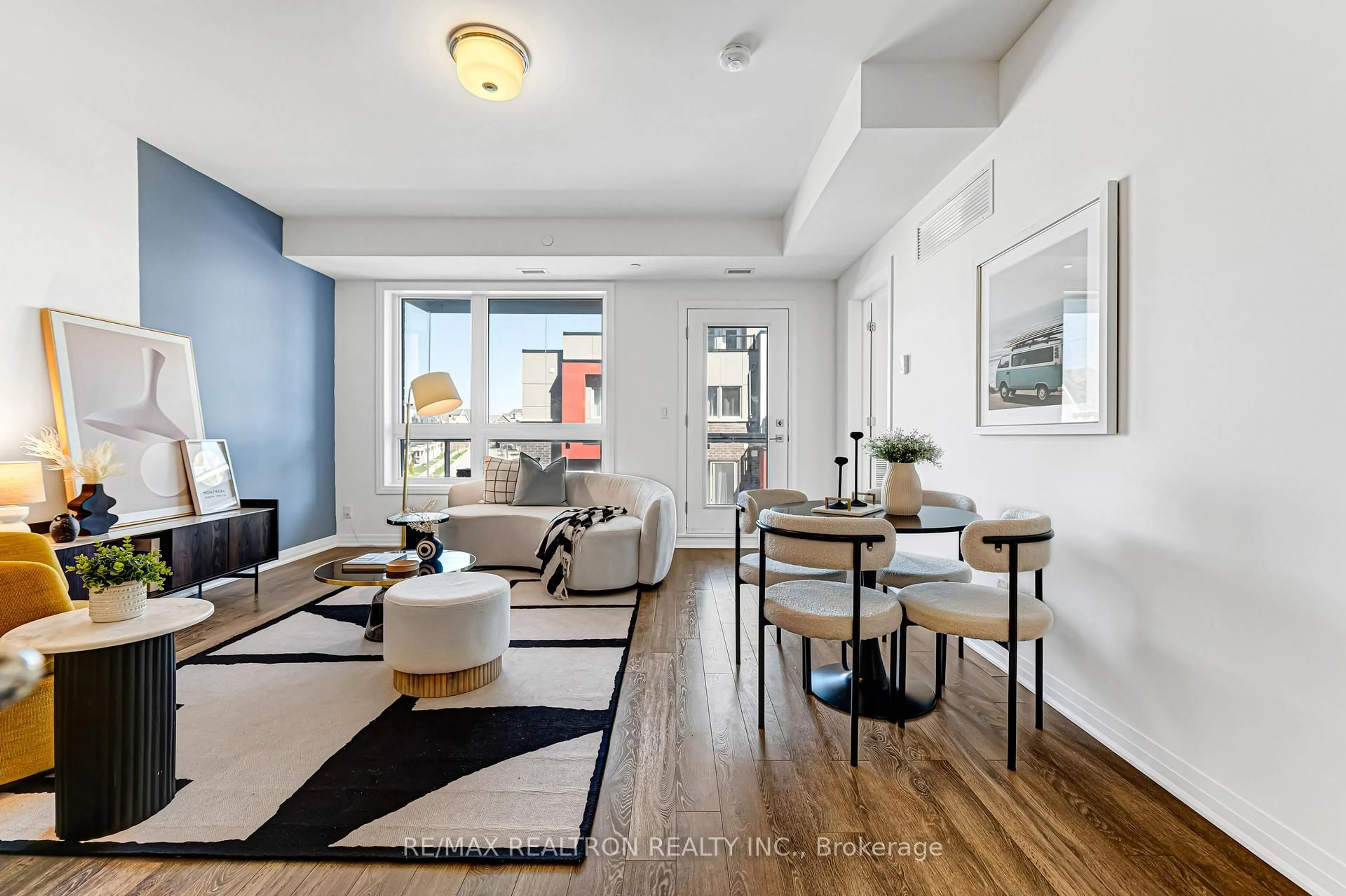 Living room with furniture, unknown for 58 Adam Seller St #304, Markham Ontario L6B 1P5