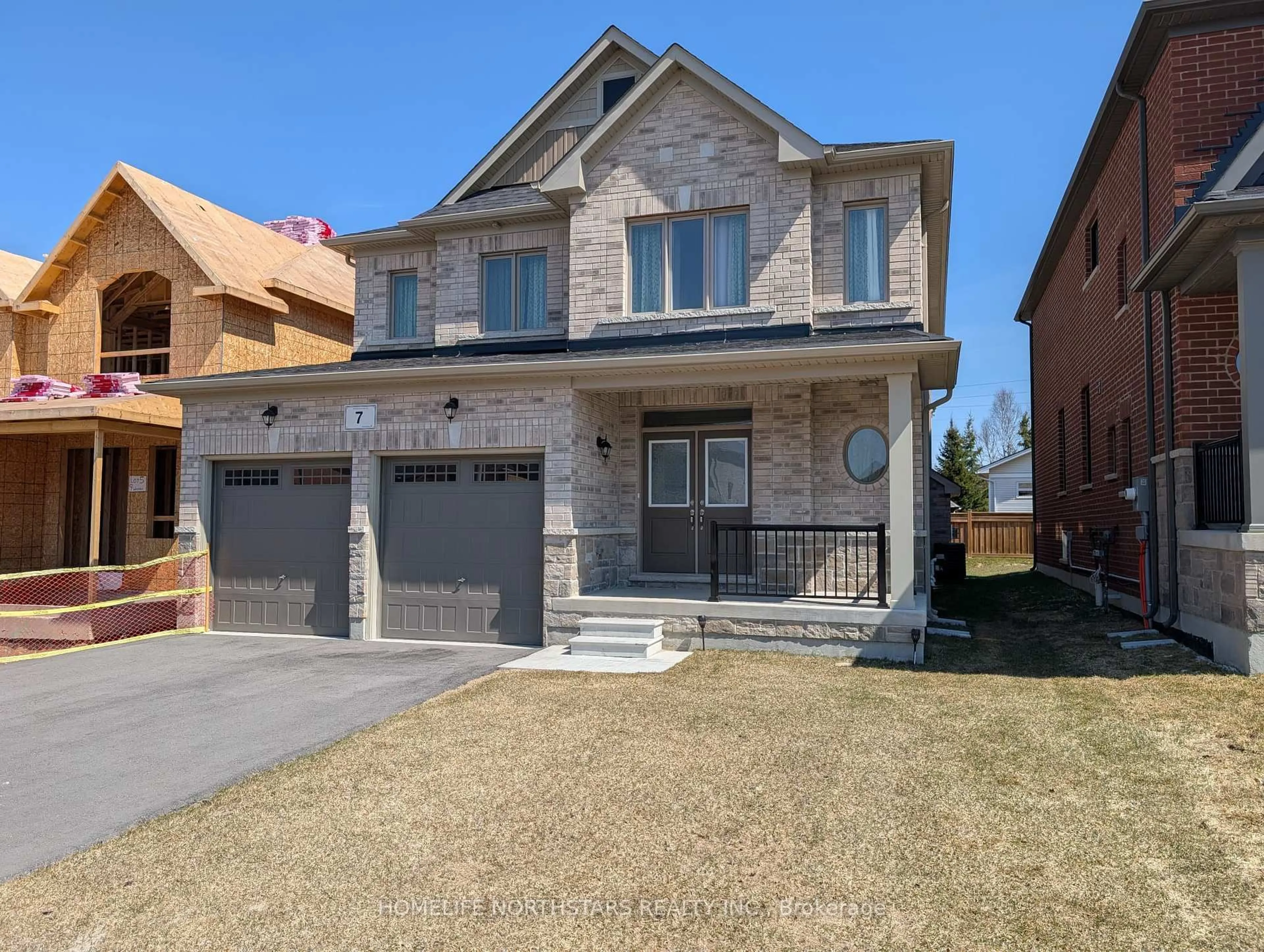 Home with brick exterior material, street for 7 Wakefield Blvd, Essa Ontario L3W 0L7