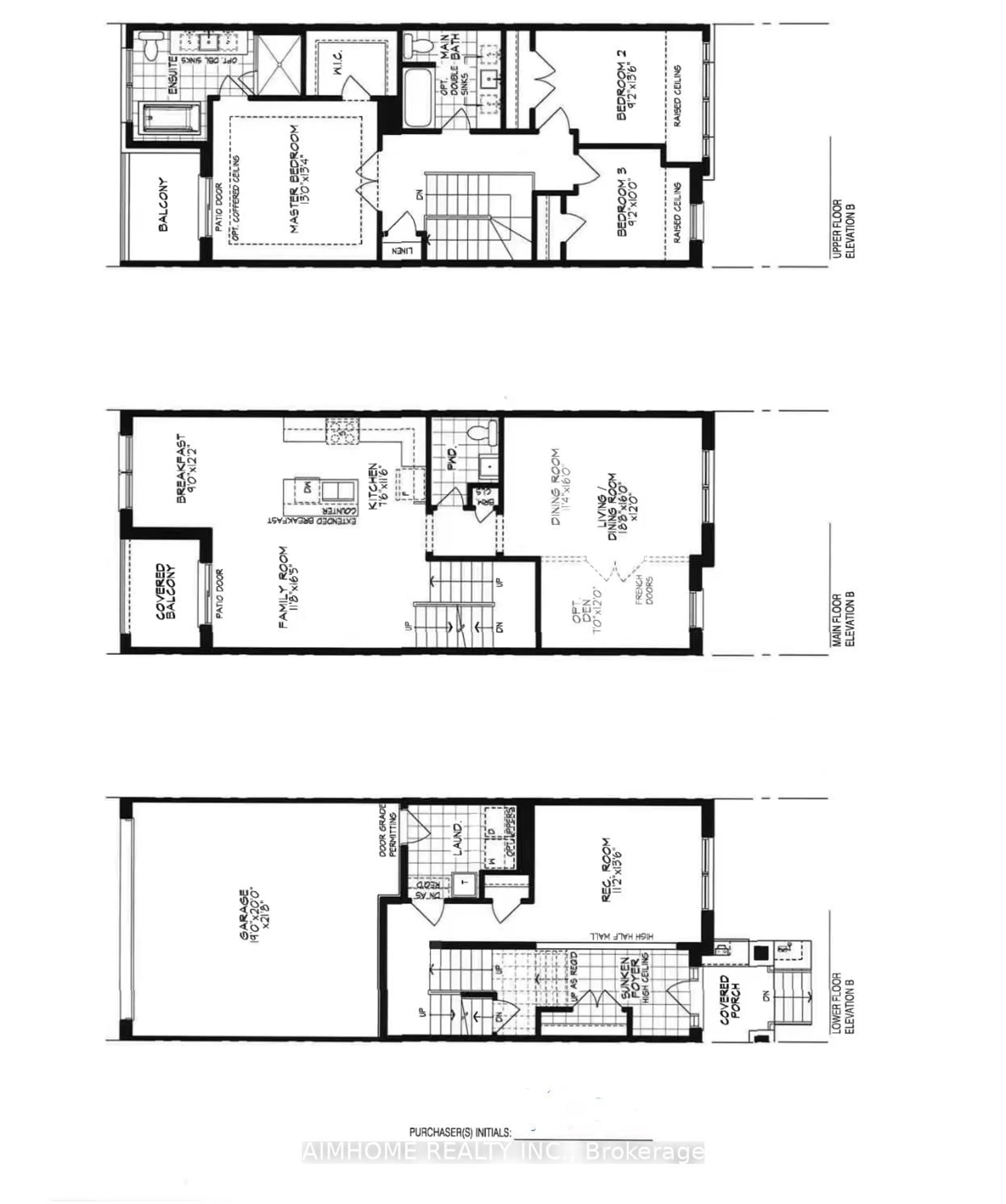 Floor plan for 11407 Leslie St, Richmond Hill Ontario L4S 0N7