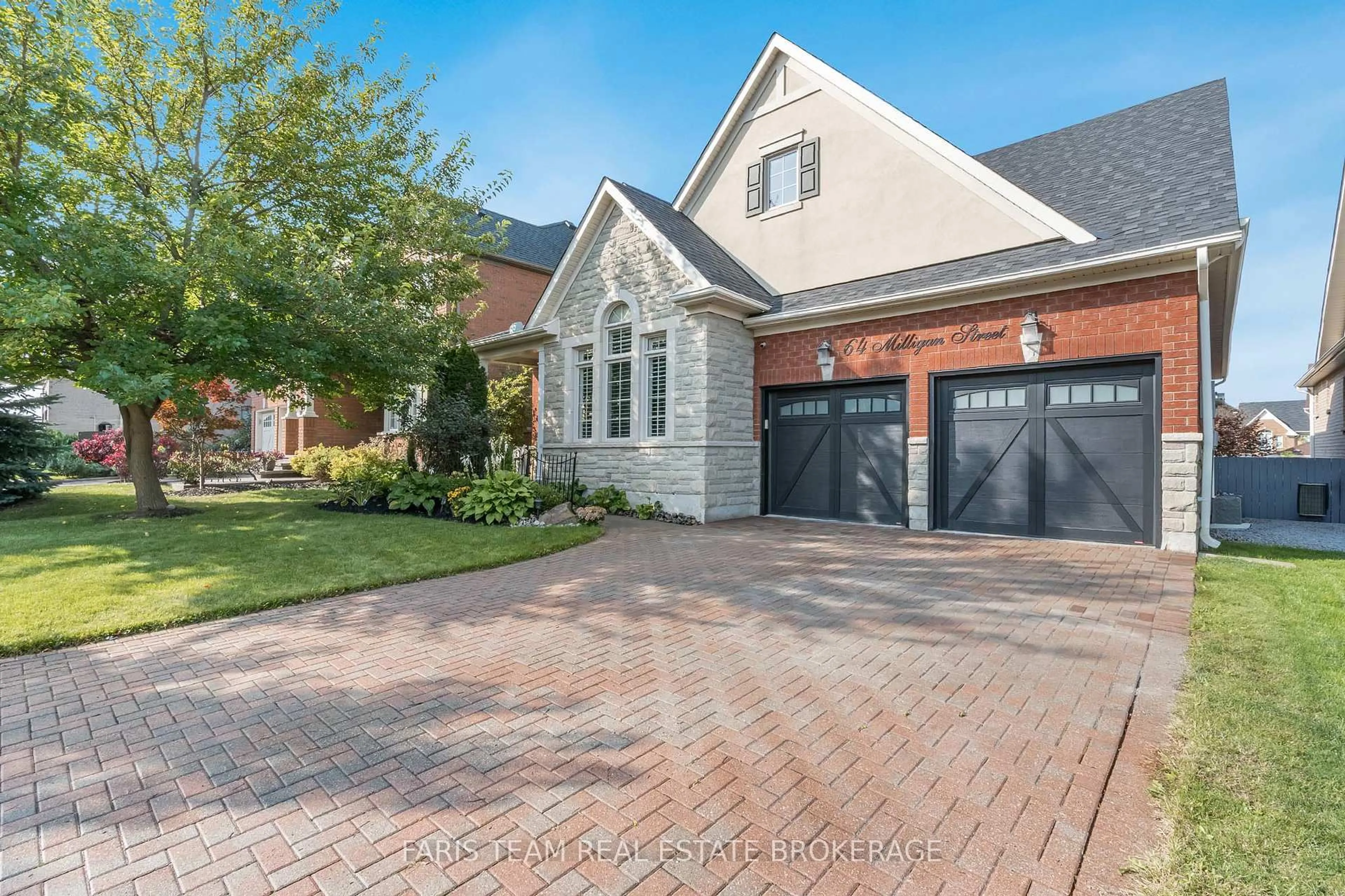 Home with brick exterior material, street for 64 Milligan St, Bradford West Gwillimbury Ontario L3Z 0A5