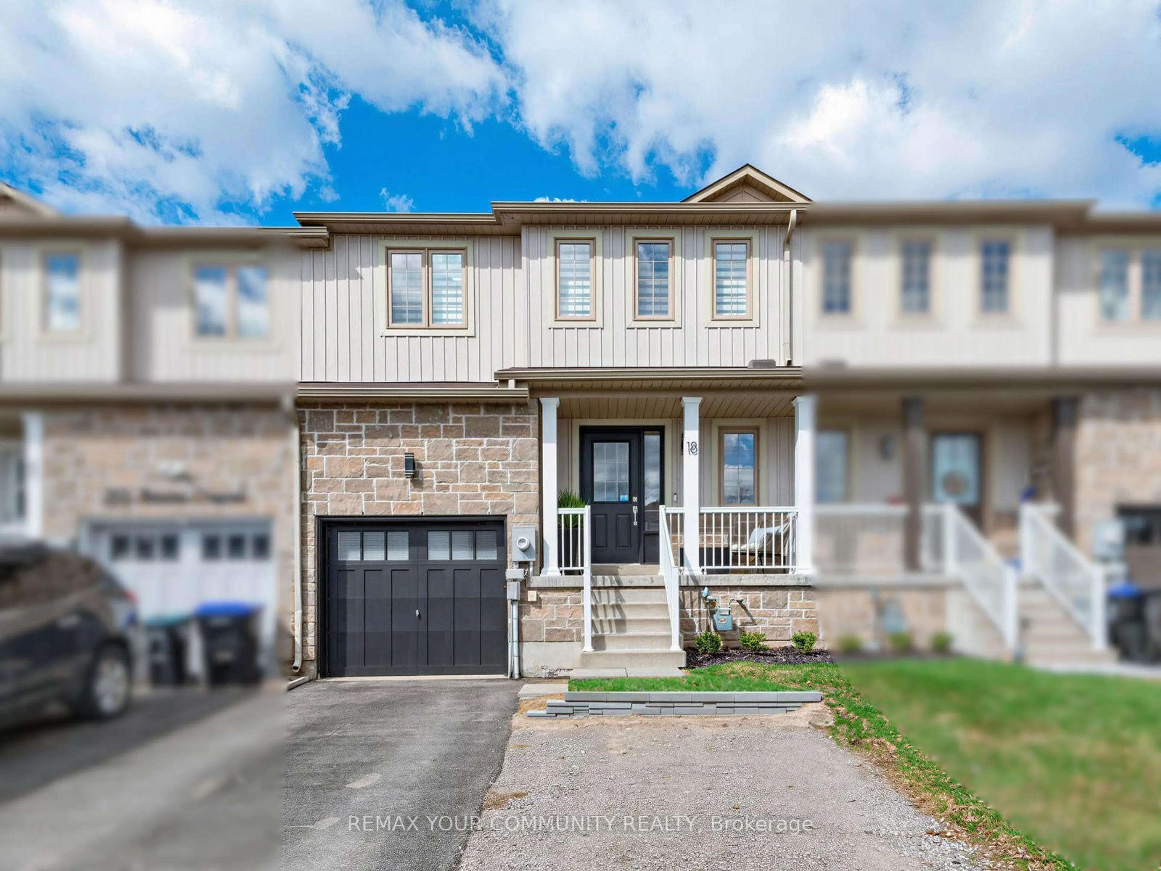 Home with brick exterior material, street for 18 Admiral Cres, Essa Ontario L0M 1B4