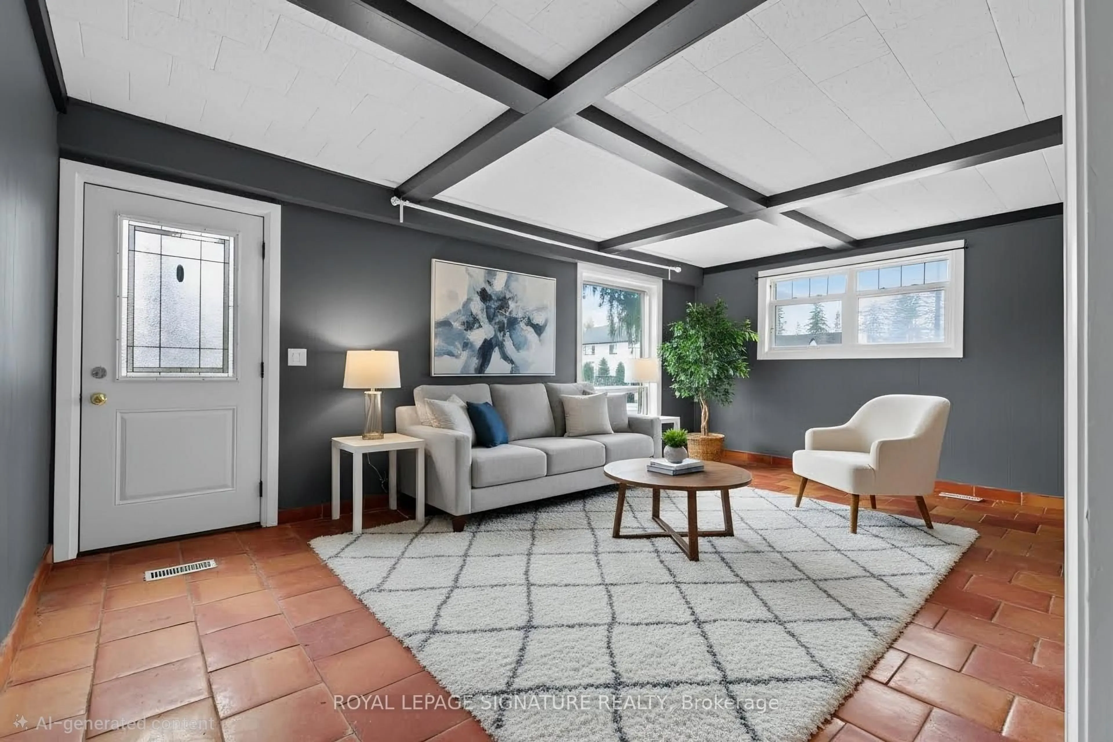 Living room with furniture, unknown for 16469 7th Concession Rd, King Ontario L7B 0E4