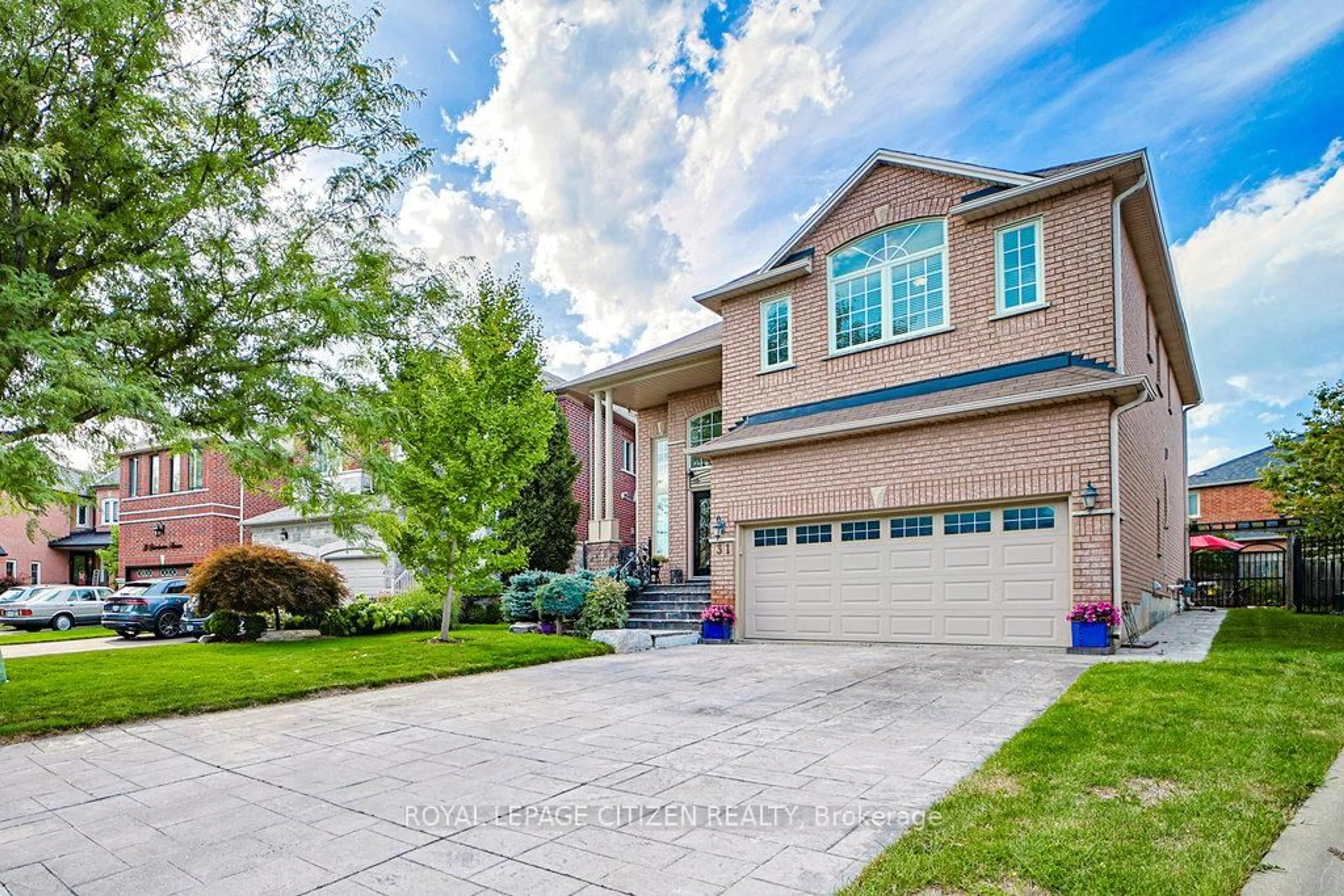 Home with brick exterior material, street for 31 Burnhaven Ave, Vaughan Ontario L6A 2P2