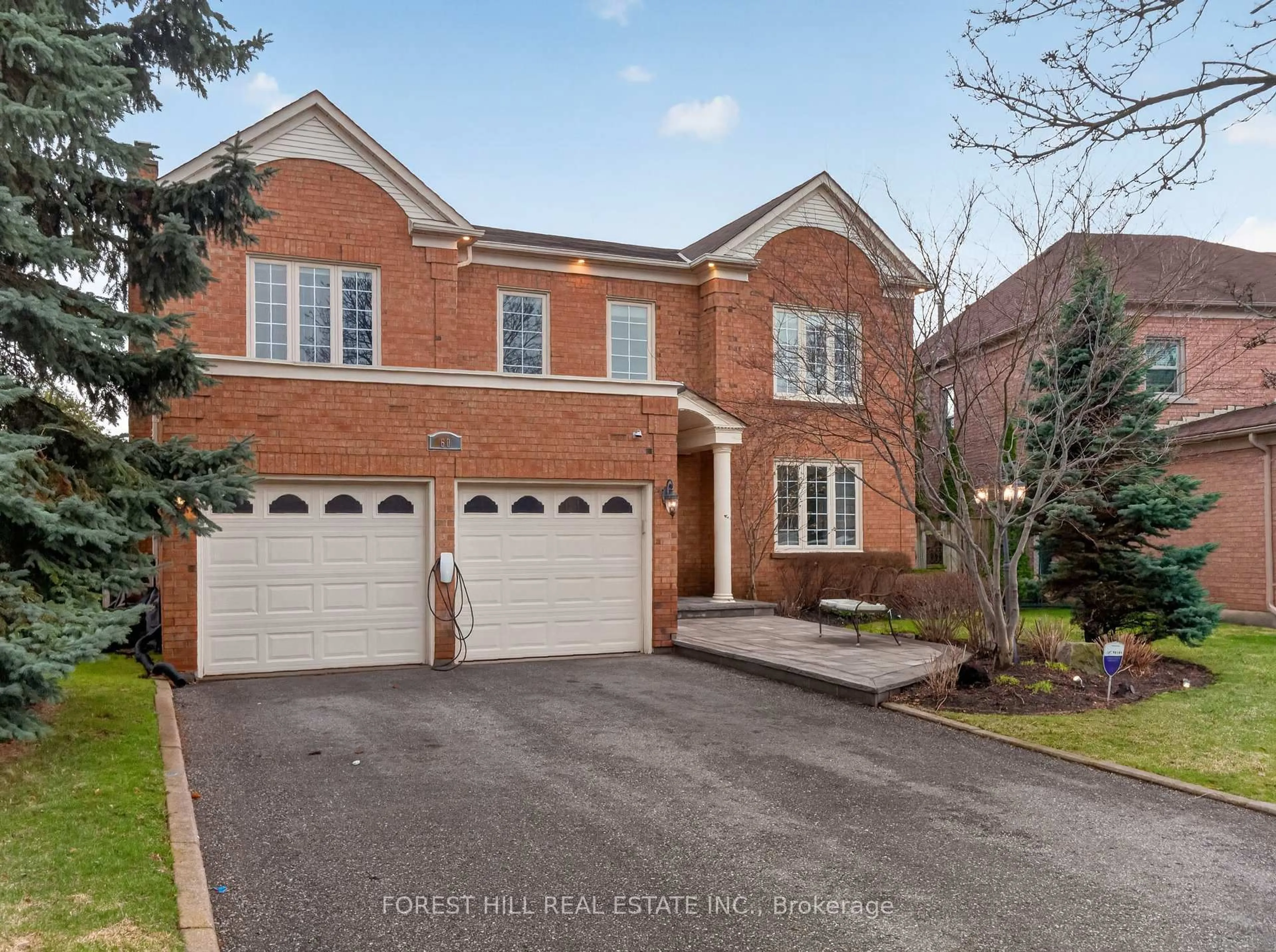 Home with brick exterior material, street for 60 Gatcombe Circ, Richmond Hill Ontario L4C 9P5