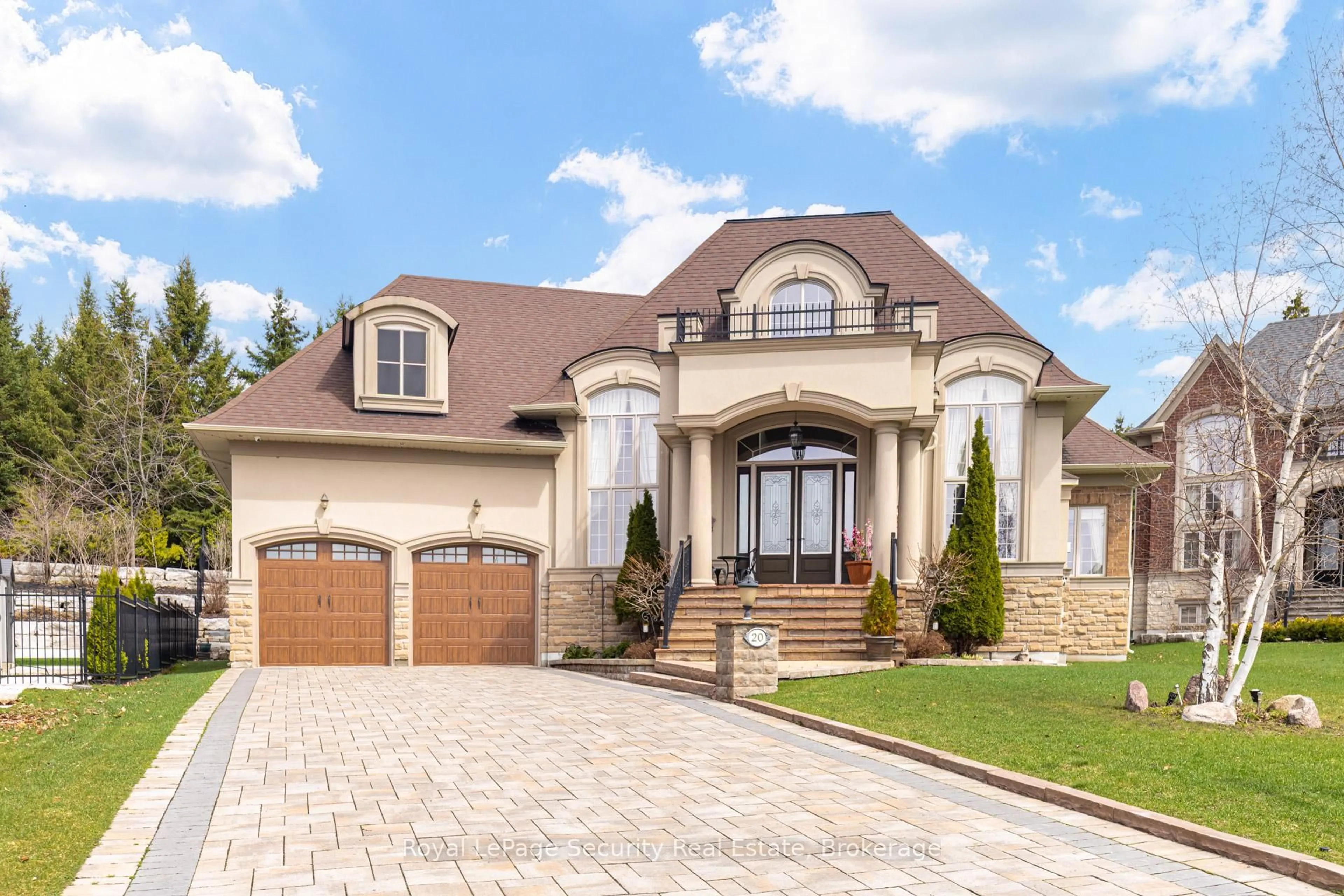 Home with brick exterior material, street for 20 Aubrietia Crt, Richmond Hill Ontario L4E 2R3
