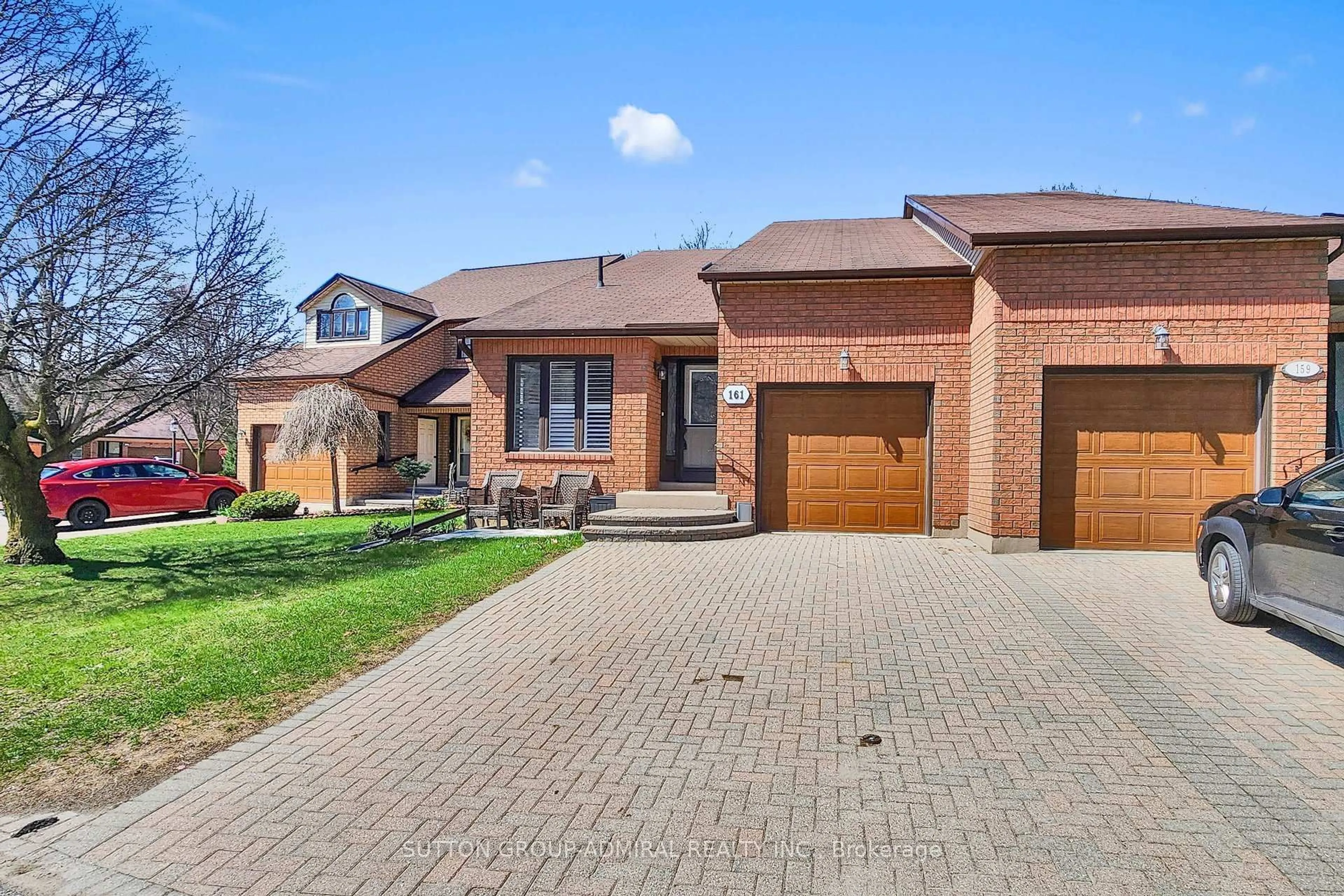 Home with brick exterior material, street for 161 Green Briar Rd, New Tecumseth Ontario L9R 1Y1