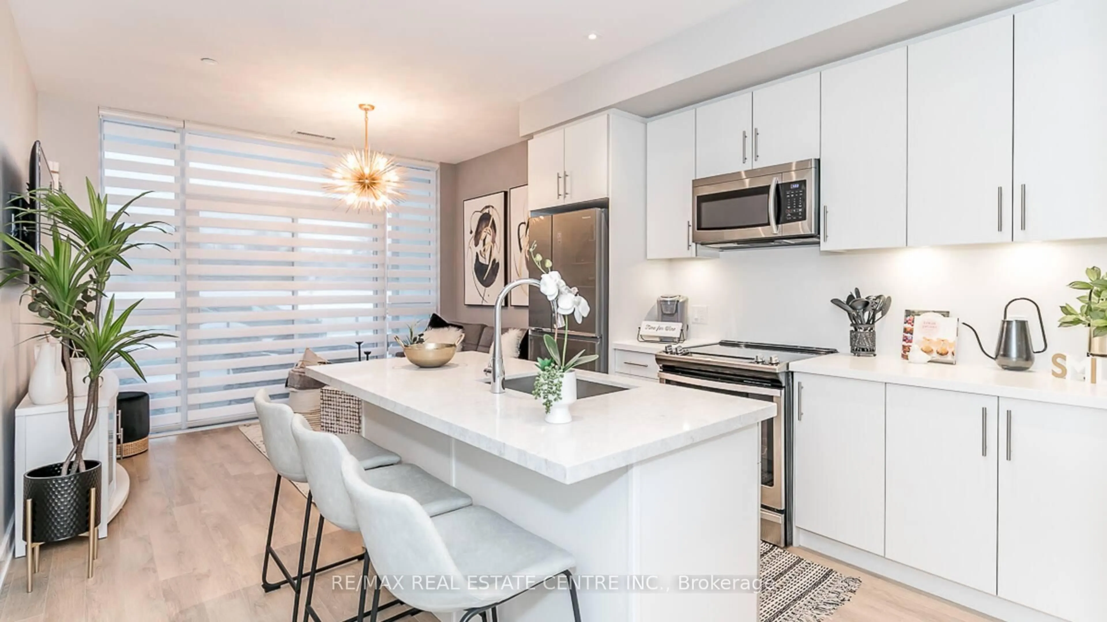 Open concept kitchen, unknown for 375 Sea Ray Ave #106, Innisfil Ontario L9S 0N9