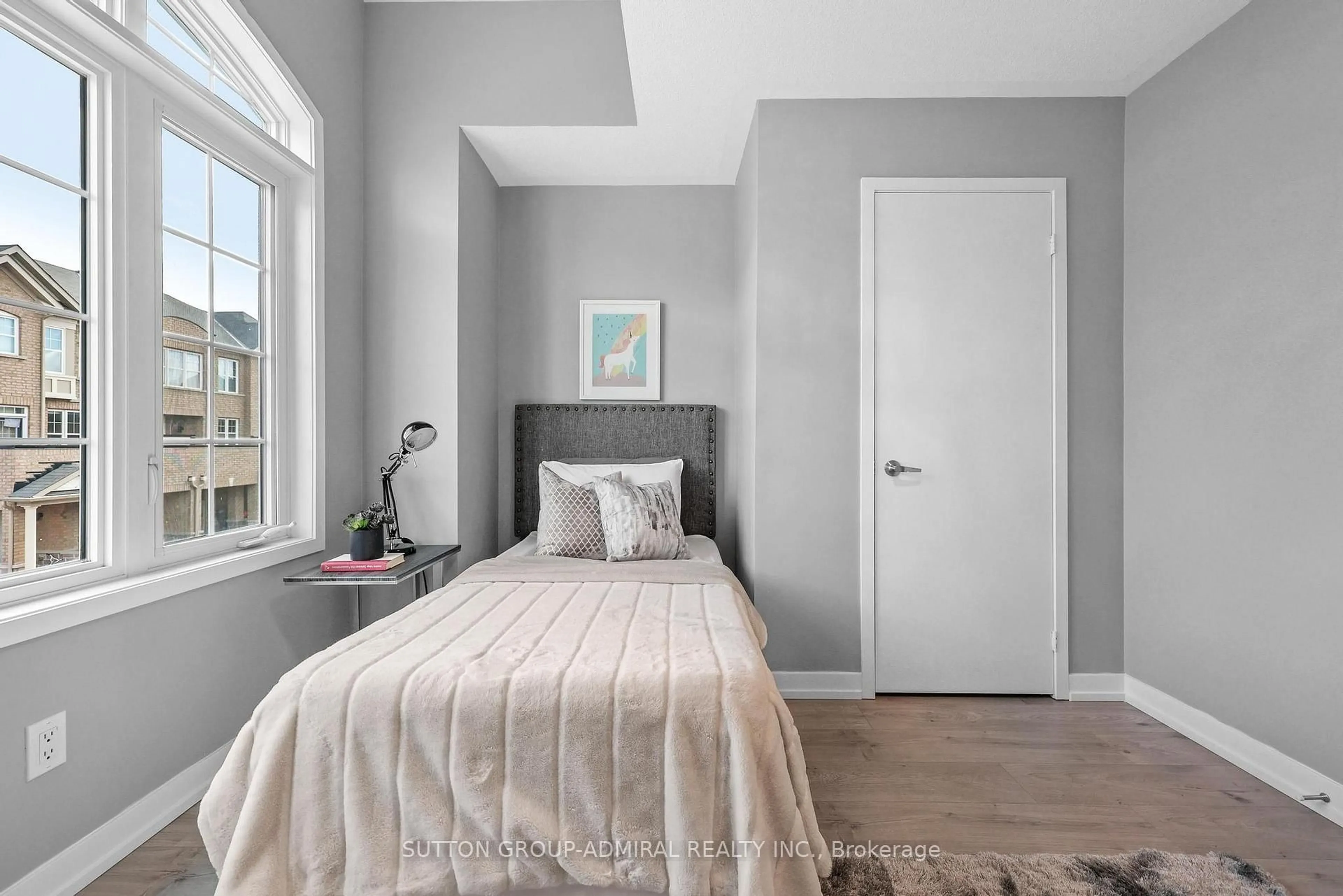 Bedroom with bed, unknown for 12 Sand Hill Mews, Vaughan Ontario L6A 4Y4