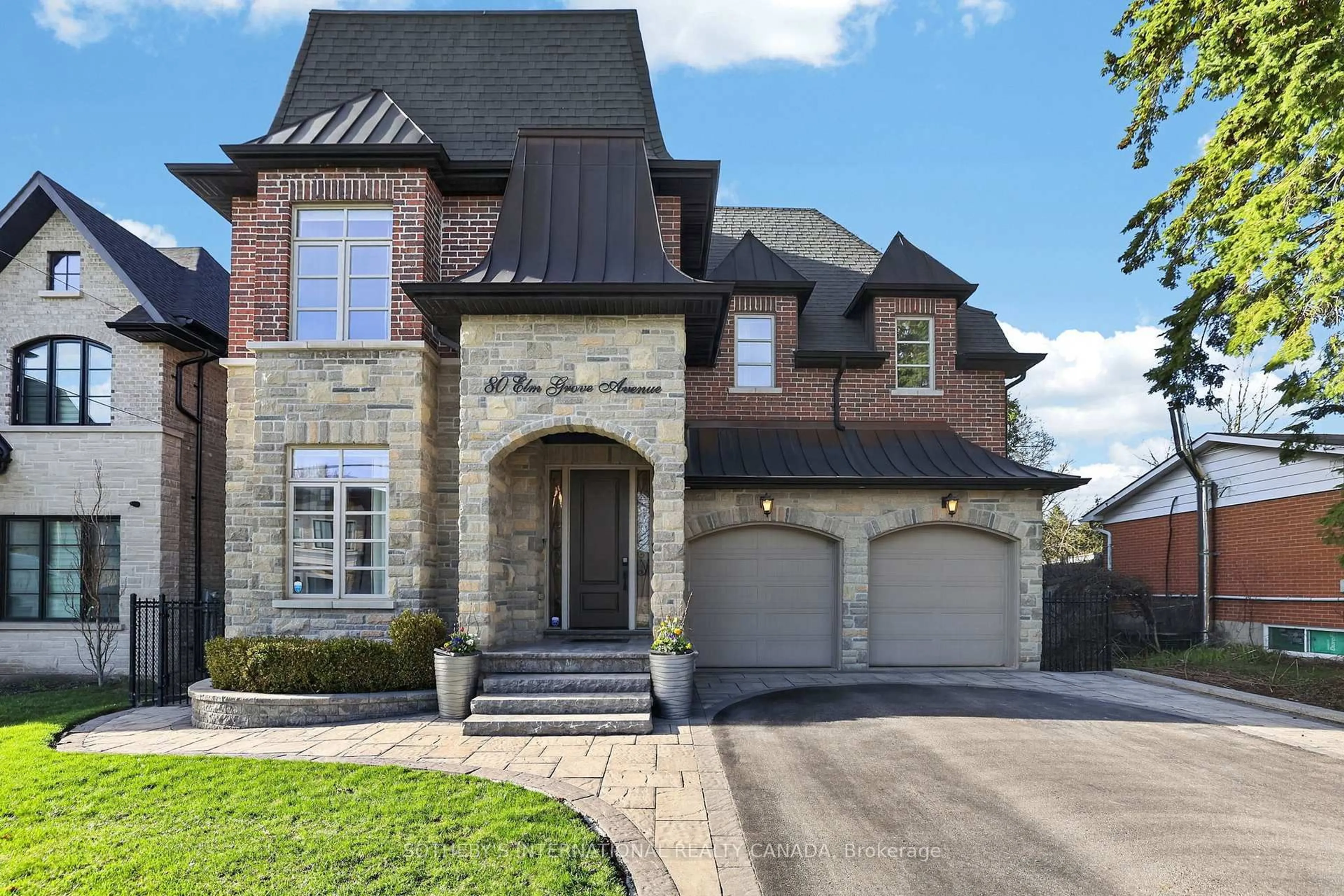 Home with brick exterior material, street for 80 Elm Grove Ave, Richmond Hill Ontario L4E 2W7