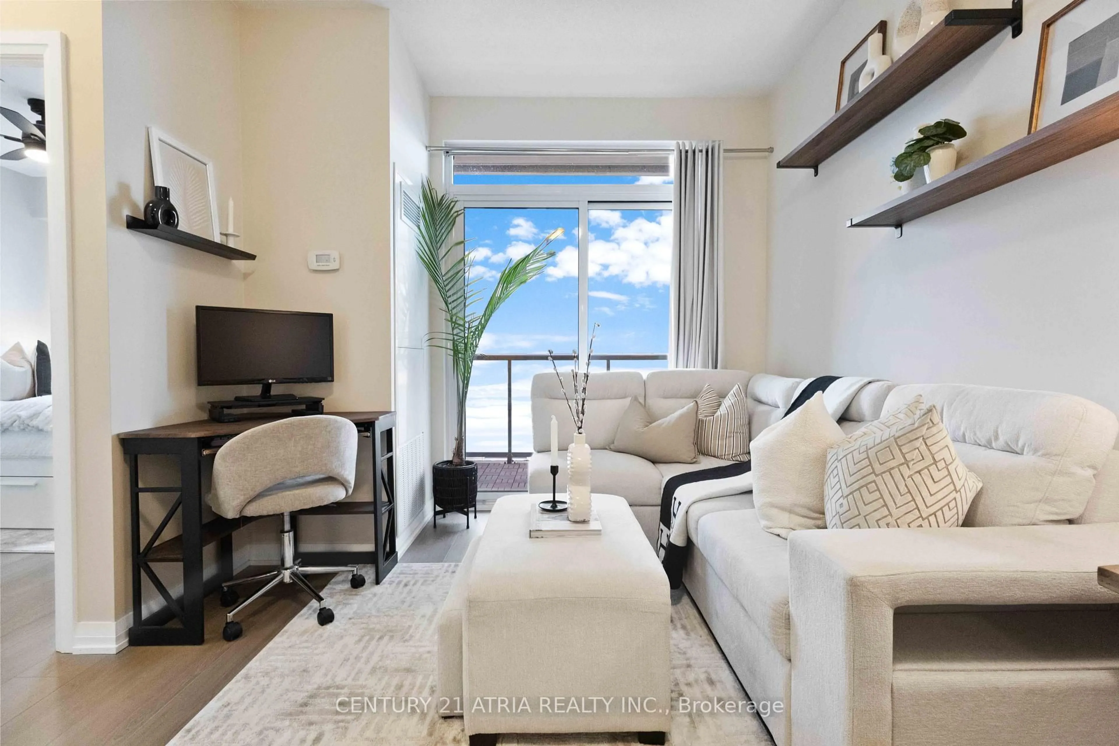 Living room with furniture, unknown for 9560 Markham Rd #705, Markham Ontario L6E 0T9