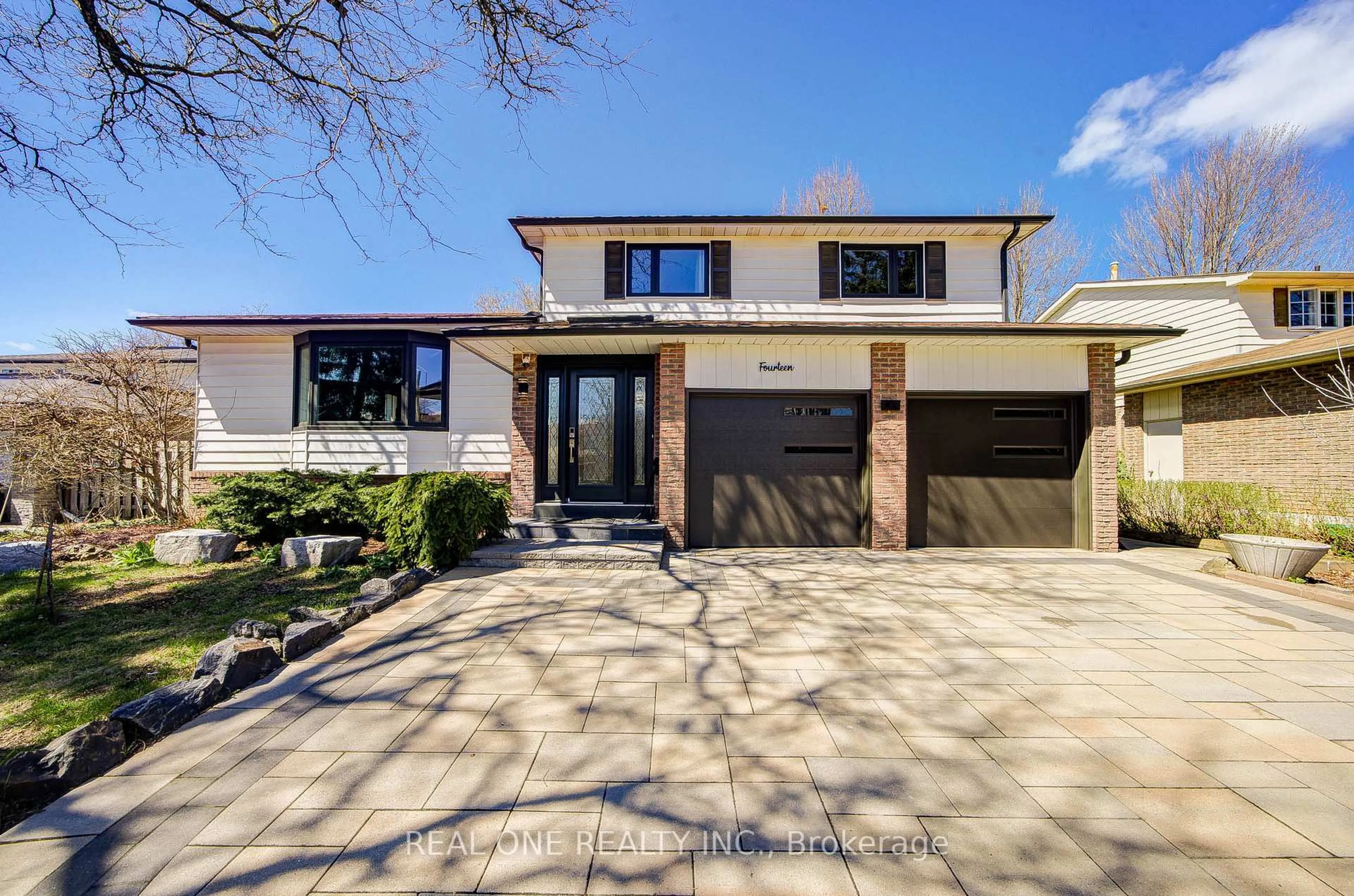 Home with brick exterior material, street for 14 Brookfield Crt, Markham Ontario L3P 2W9
