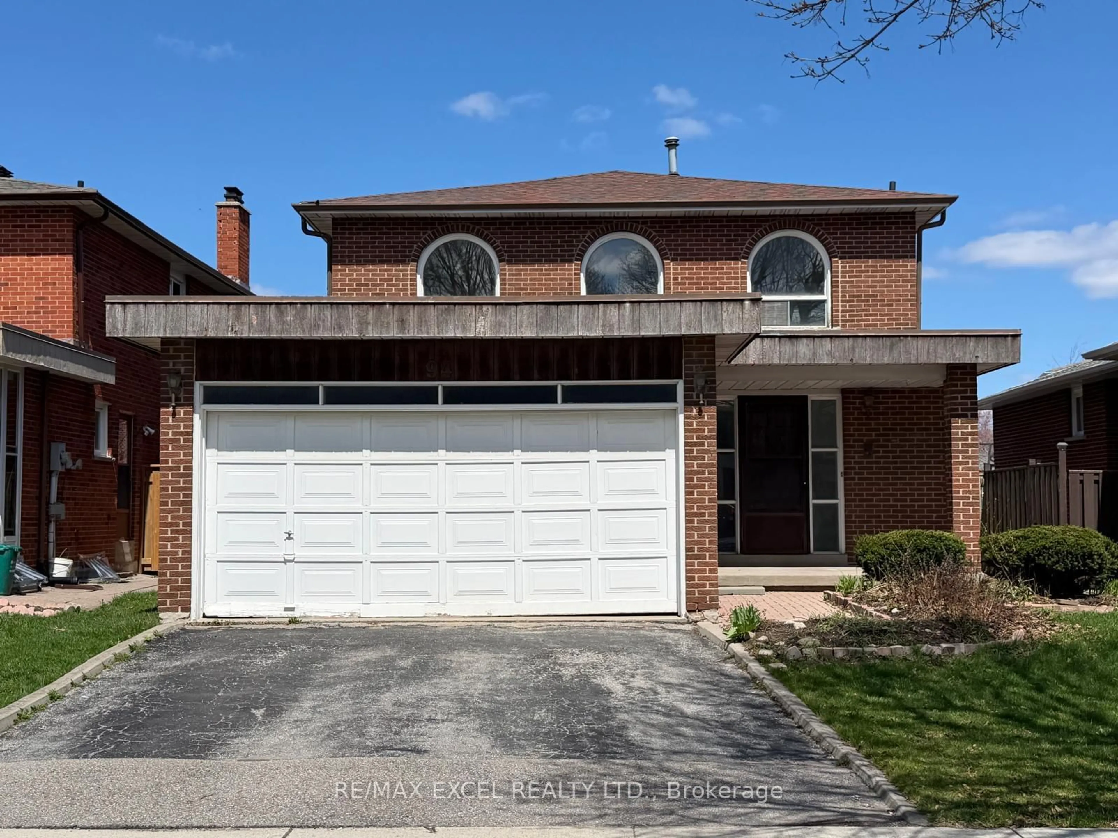 Home with brick exterior material, street for 94 Pepperell Cres, Markham Ontario L3R 3G8