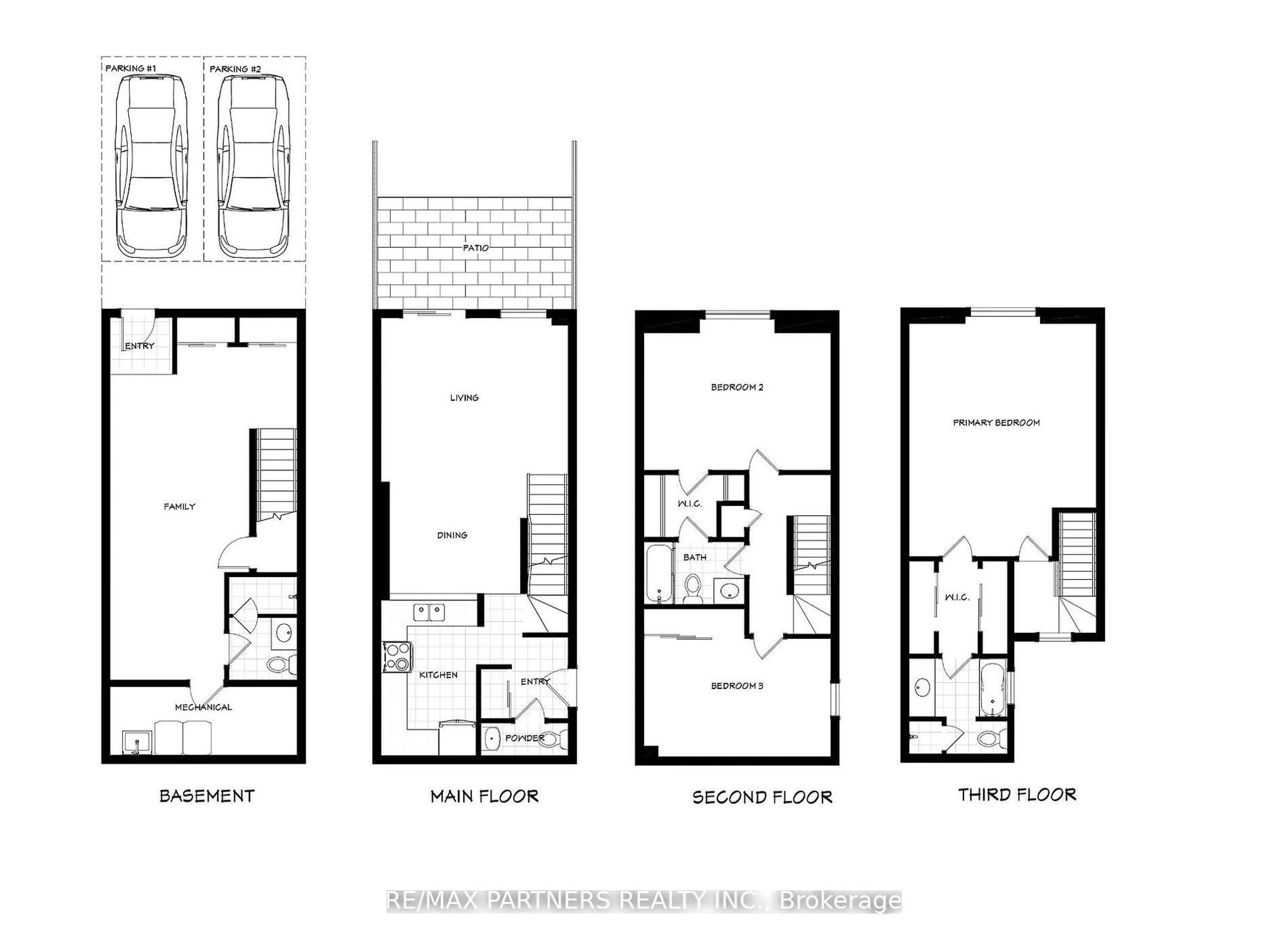Floor plan for 23 St Moritz Way #11, Markham Ontario L3R 4G4
