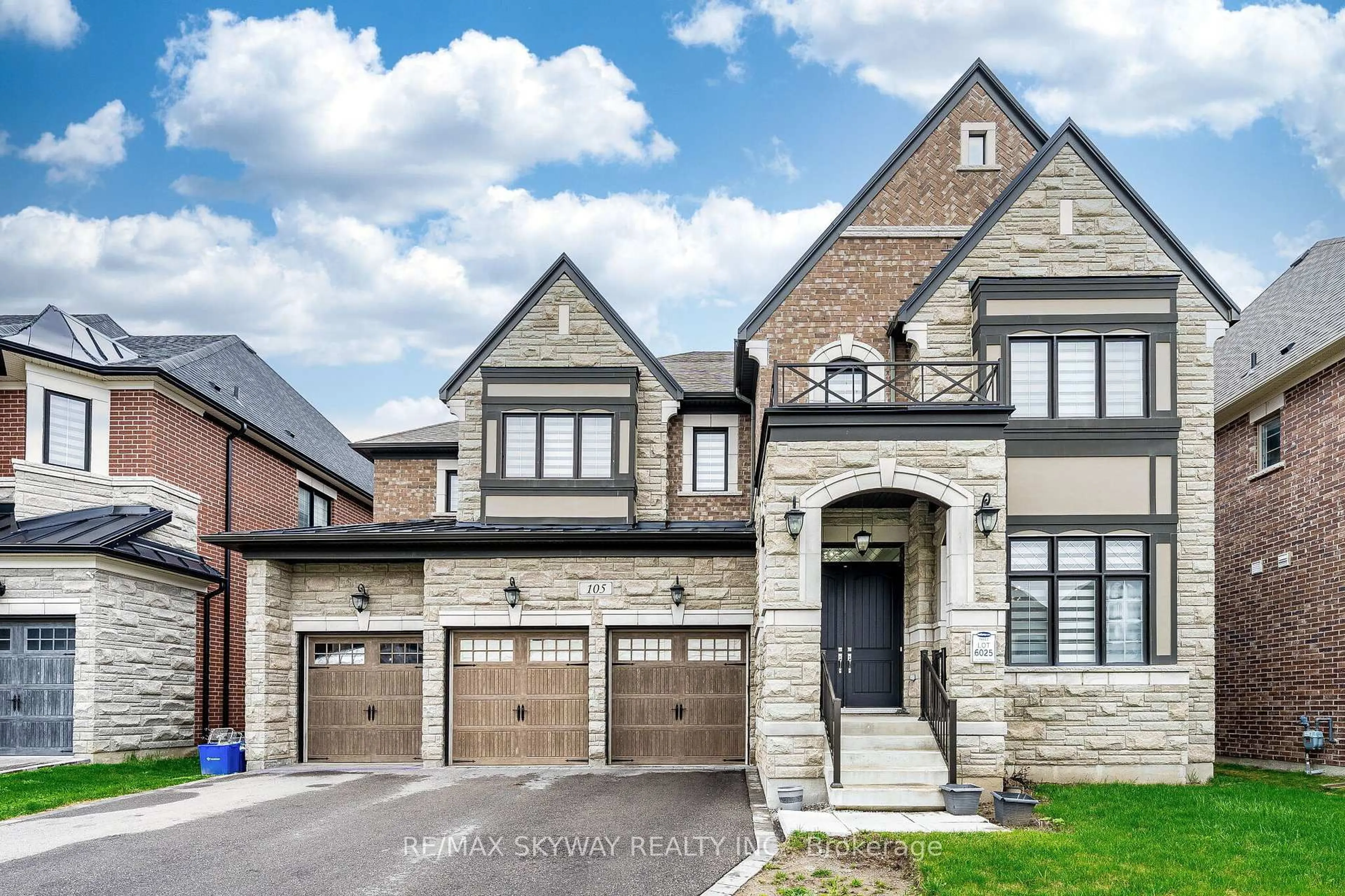 Home with brick exterior material, street for 105 First Nations Tr, Vaughan Ontario L4H 4V9
