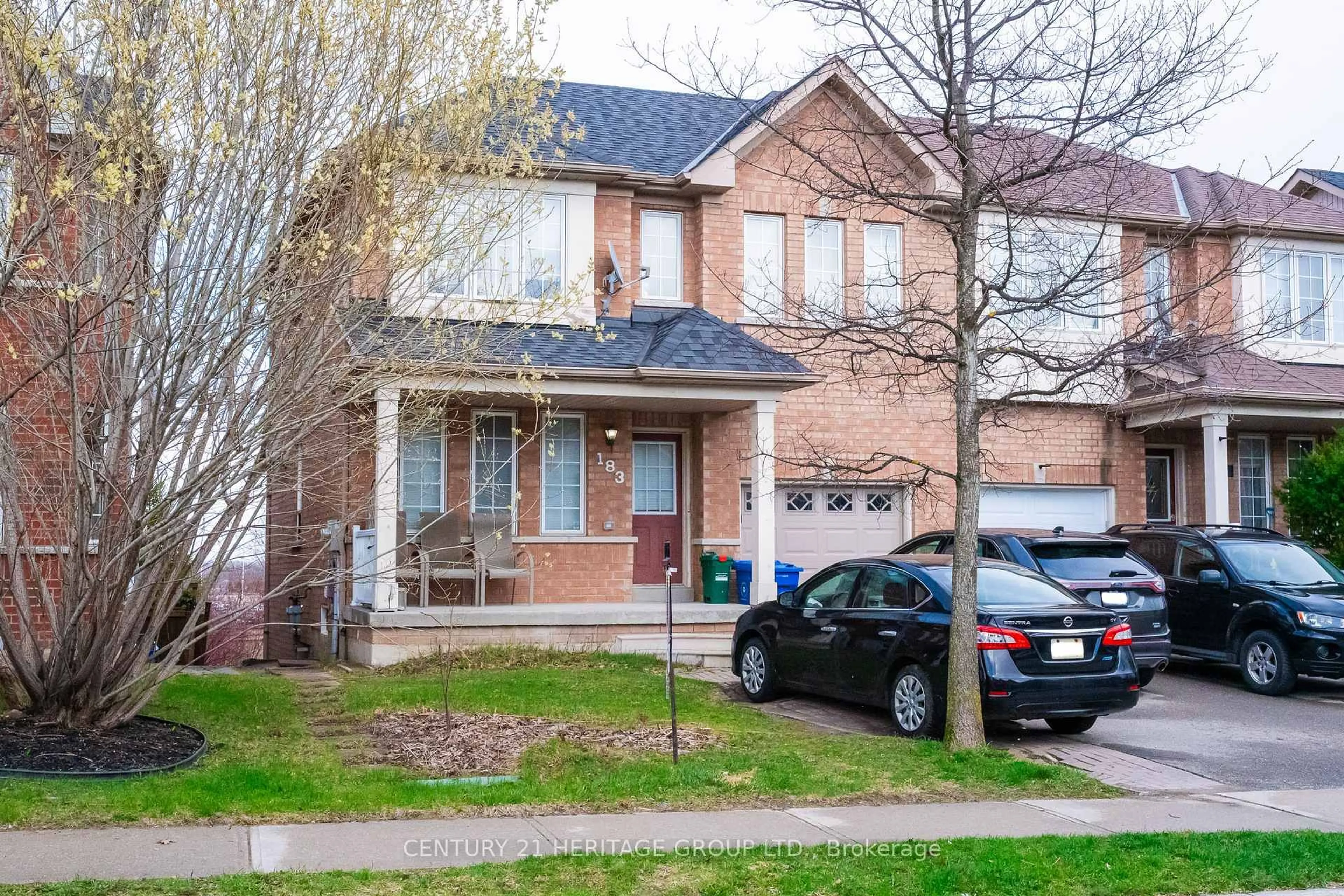 Home with brick exterior material, street for 183 Knapton Dr, Newmarket Ontario L3X 2B5