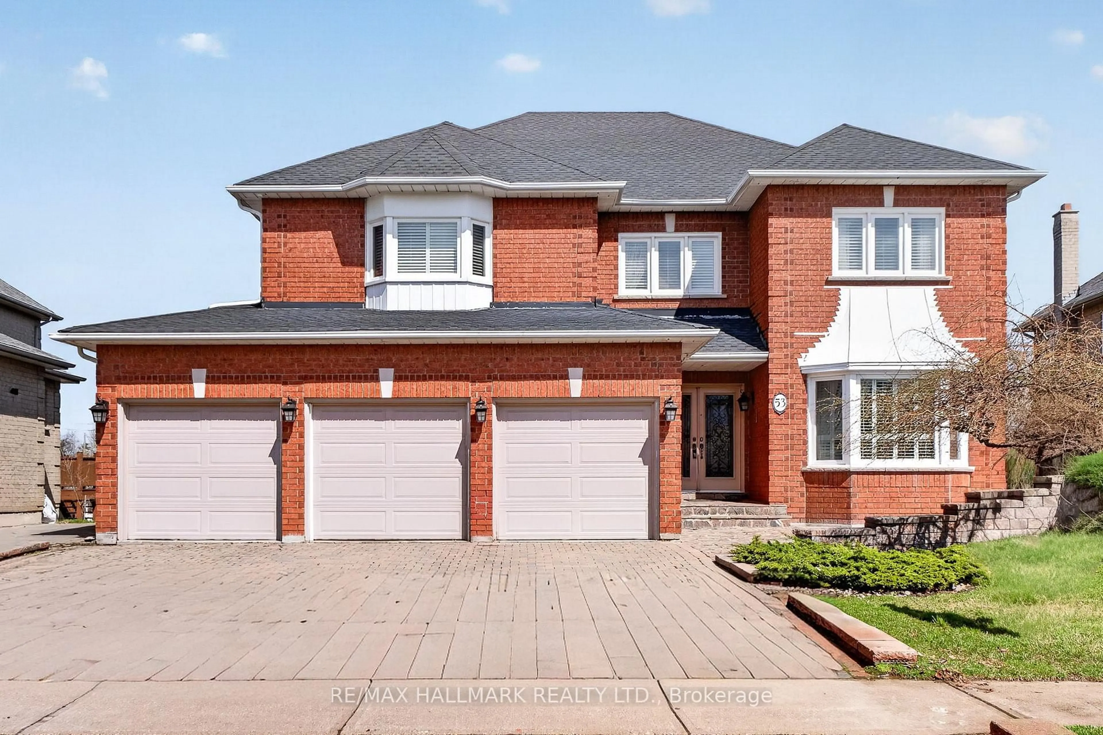 Home with brick exterior material, street for 53 Alpha Crt, Vaughan Ontario L4L 8Y2
