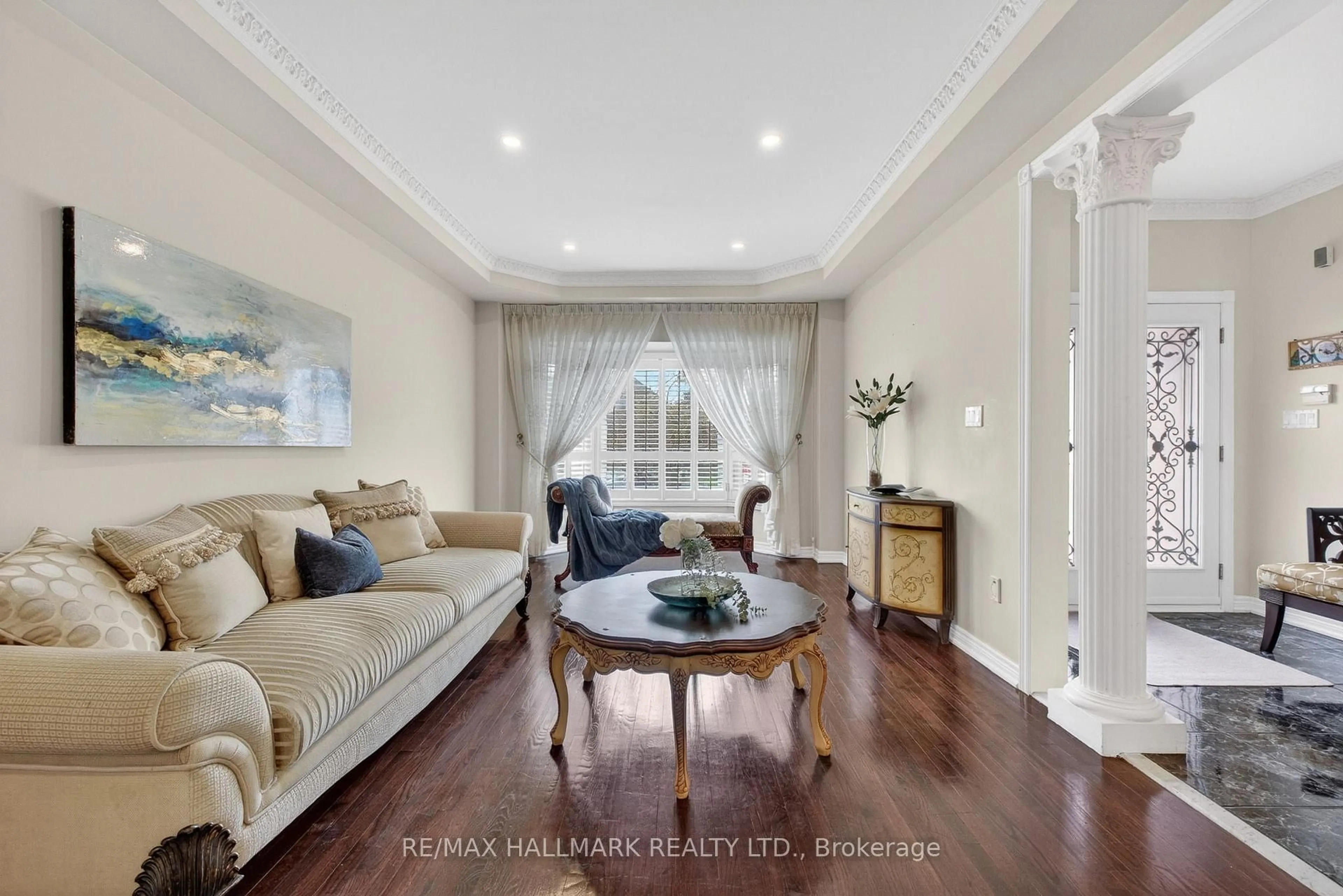 Living room with furniture, unknown for 53 Alpha Crt, Vaughan Ontario L4L 8Y2