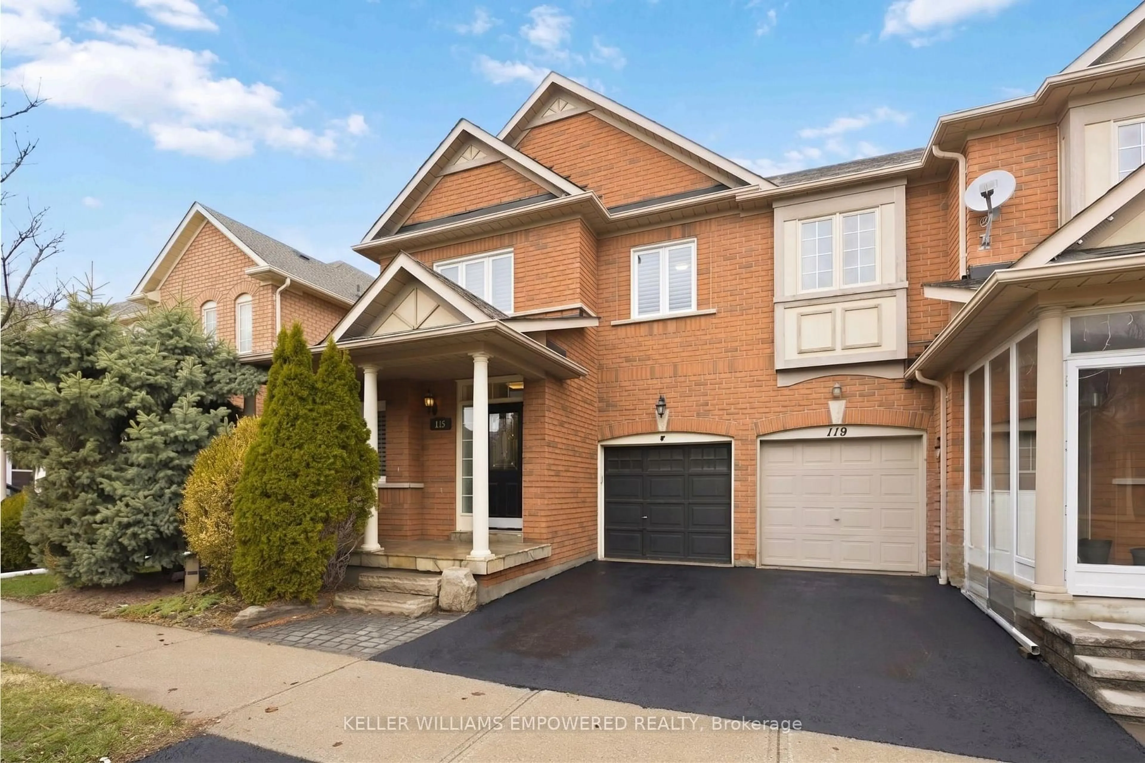 Home with brick exterior material, street for 121 Hopecrest Rd, Markham Ontario L6C 2V7