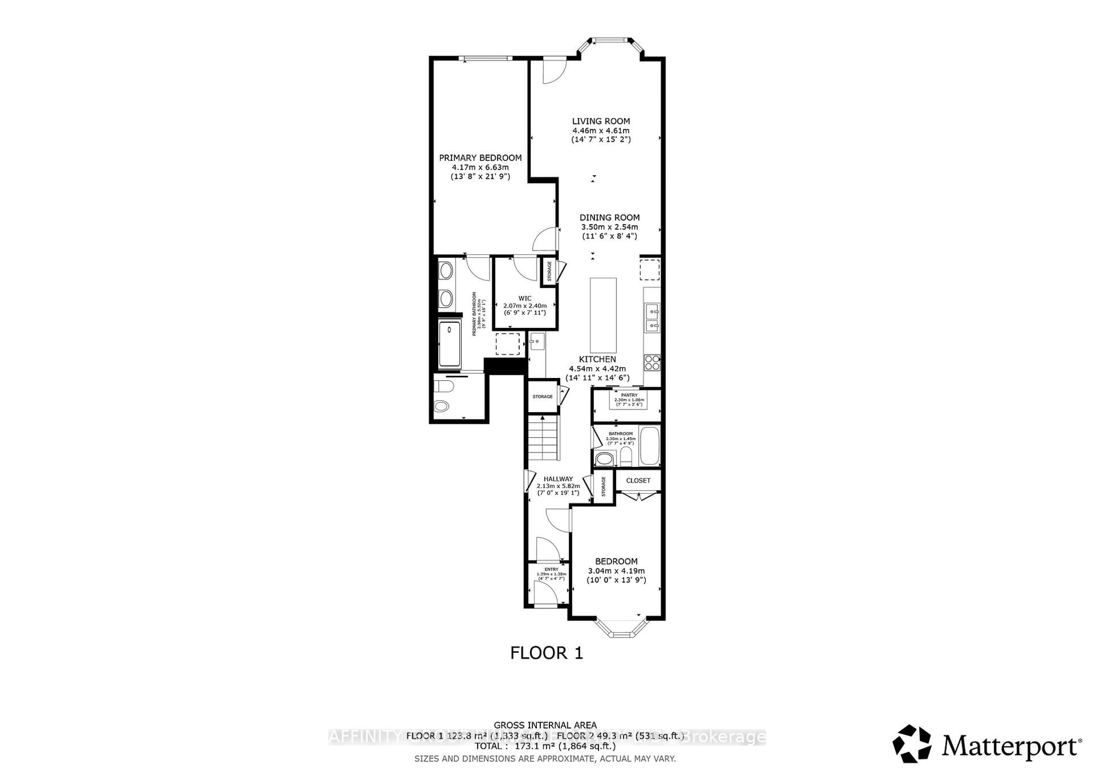 Floor plan for 194 Cedar Beach Rd #35, Brock Ontario L0K 1A0