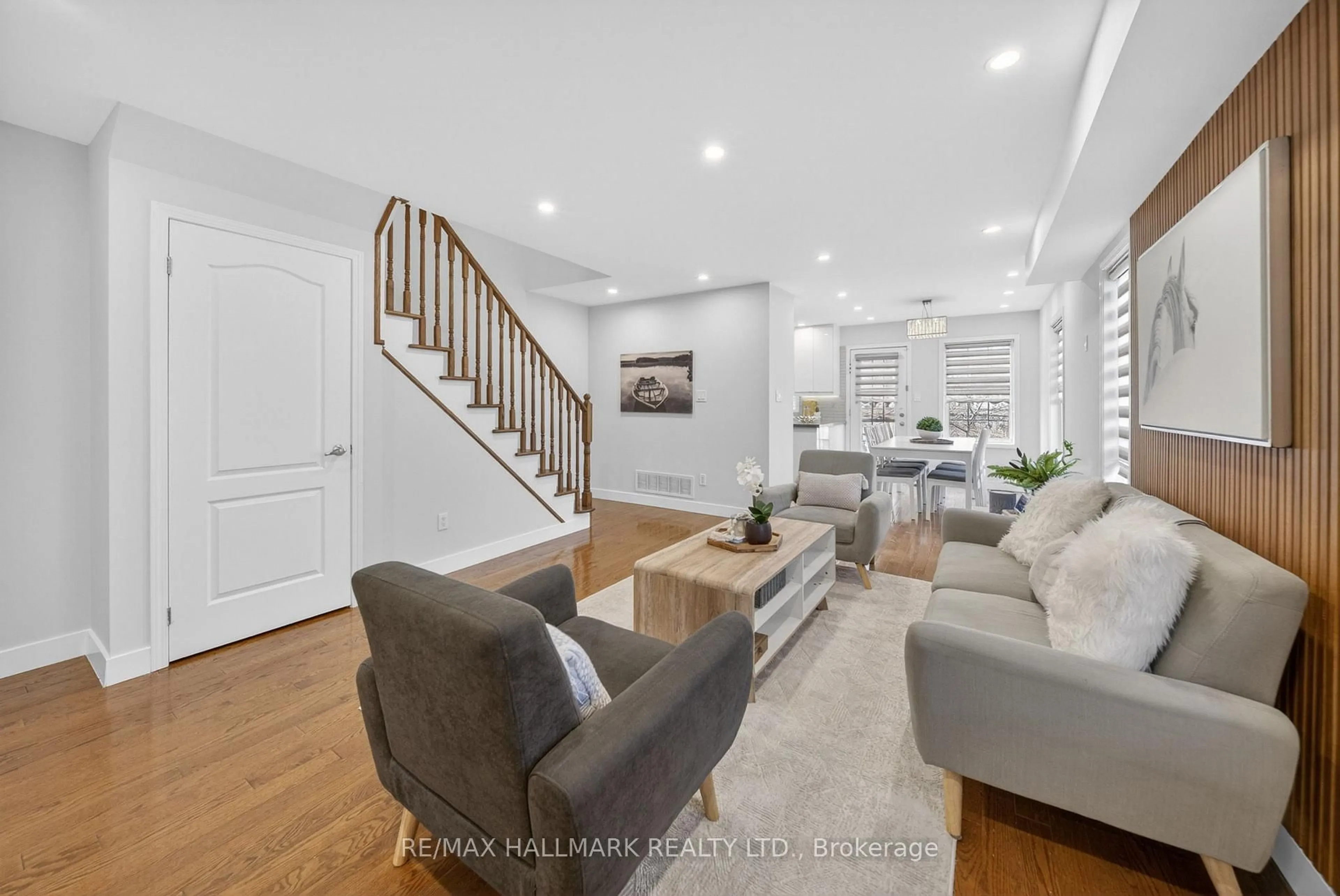 Living room with furniture, unknown for 64 Coranto Way, Vaughan Ontario L4H 3L9