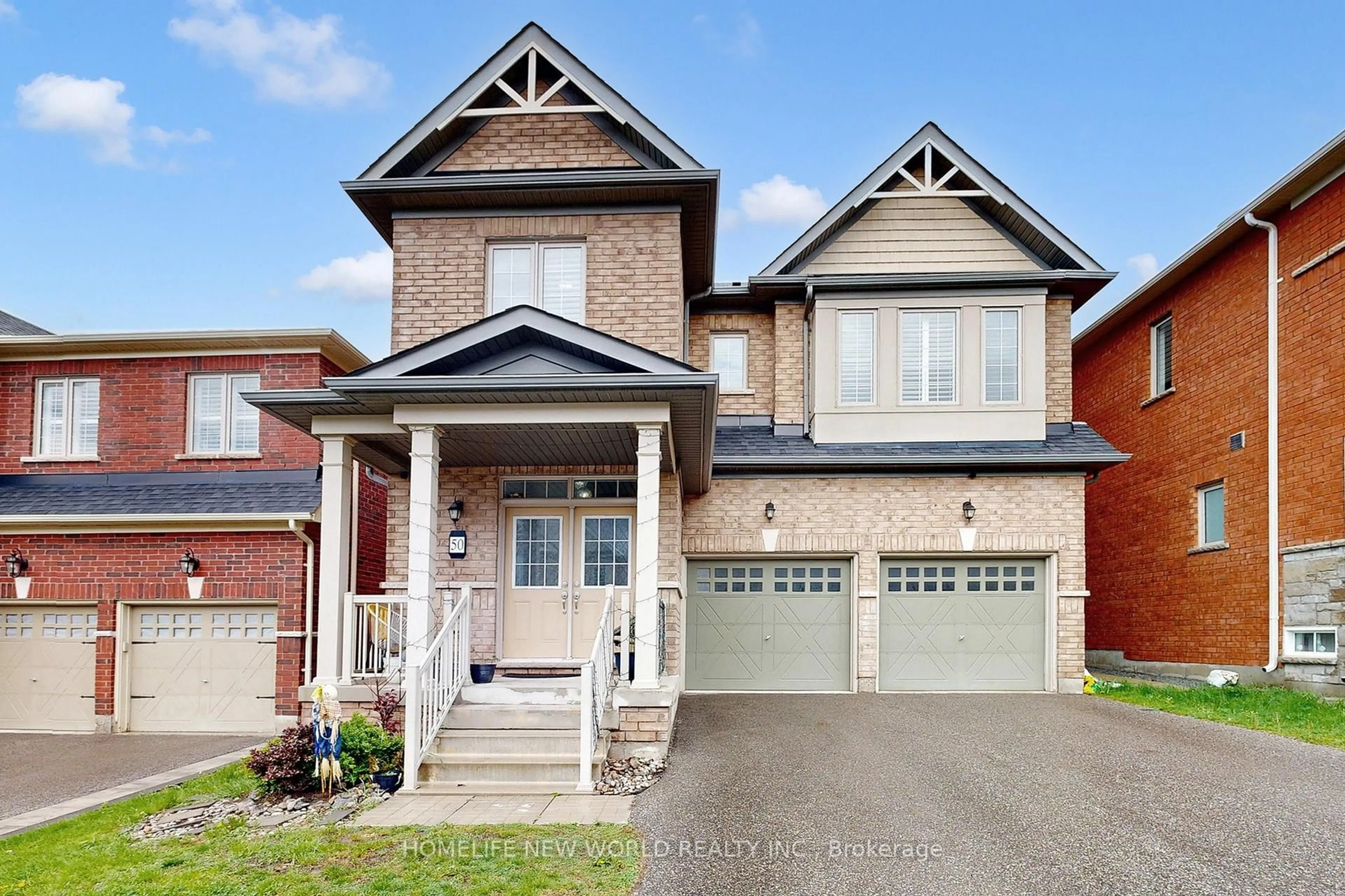 Home with brick exterior material, street for 50 Ben Sinclair Ave, East Gwillimbury Ontario L9N 0S2