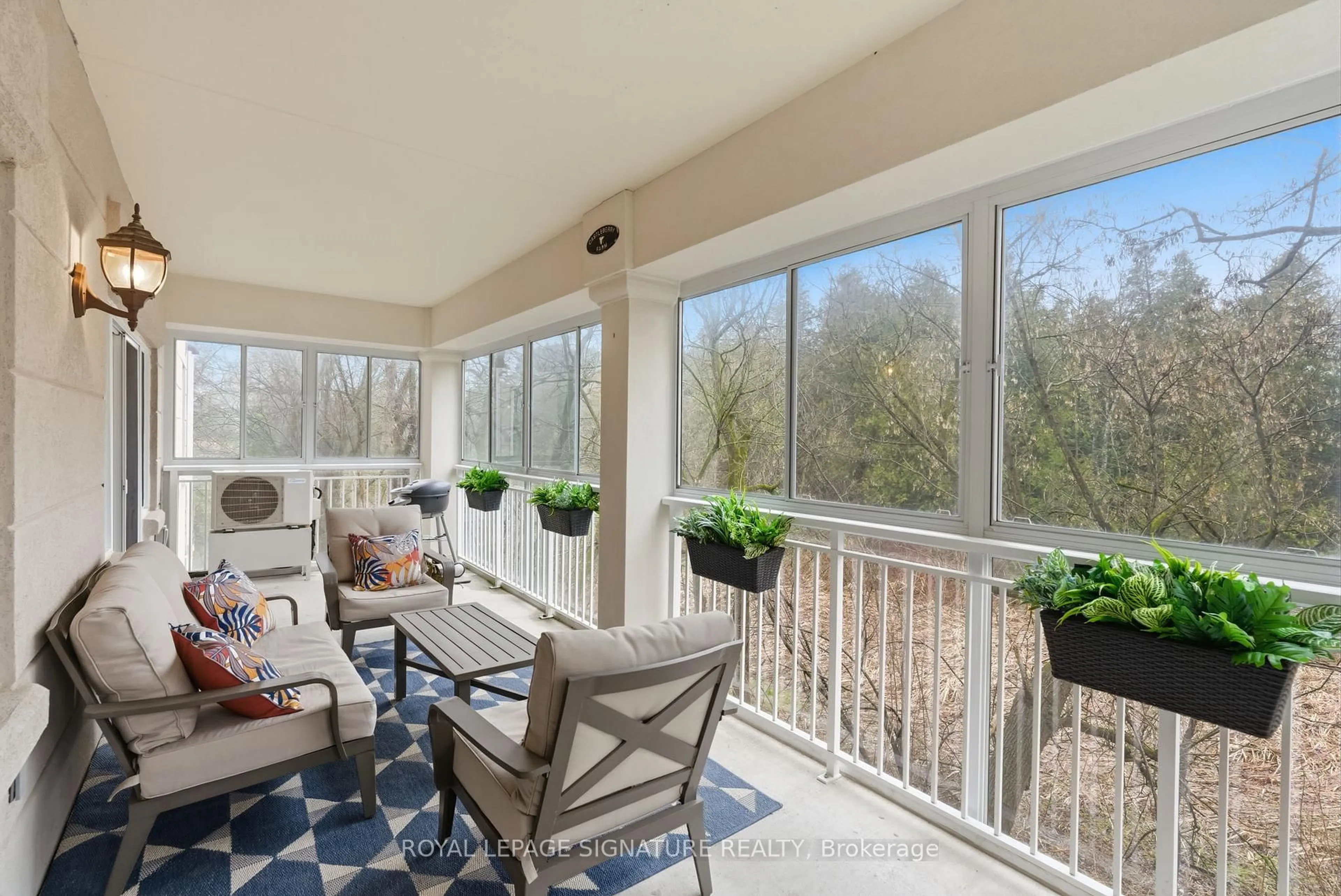 Patio, water/lake/river/ocean view for 220 Main St #106, Uxbridge Ontario L9P 0B6