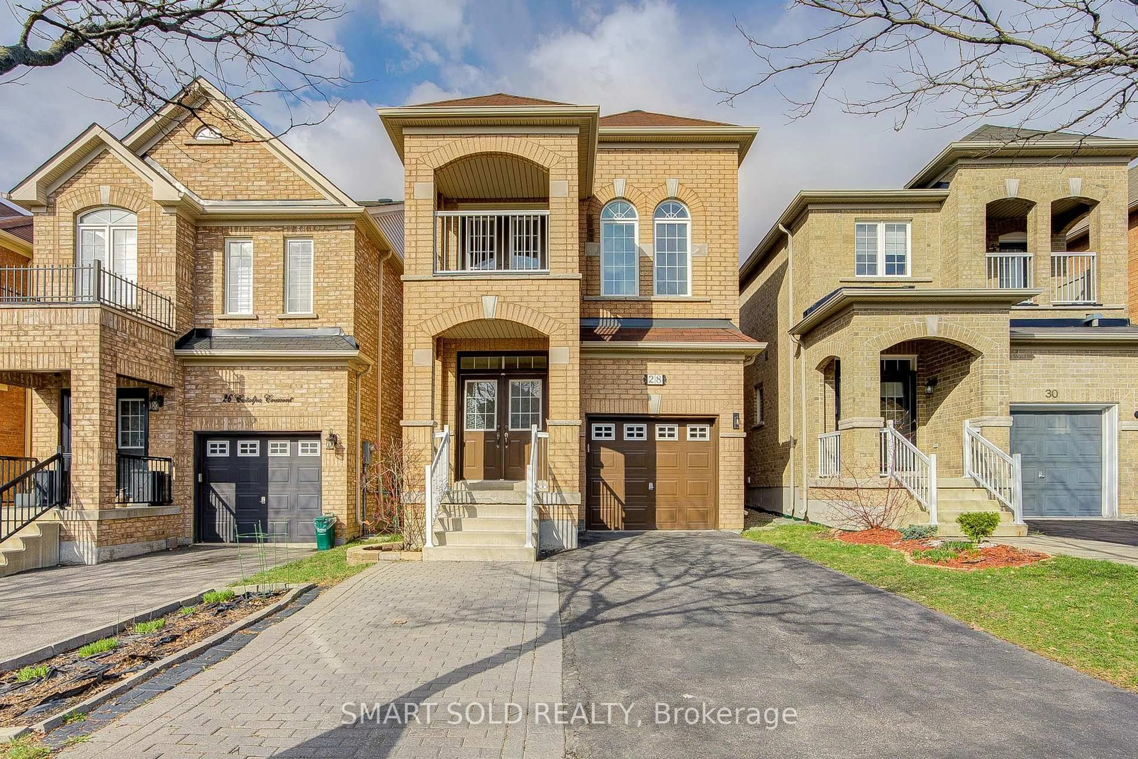 Home with brick exterior material, street for 28 Catalpa Cres, Vaughan Ontario L6A 0R6