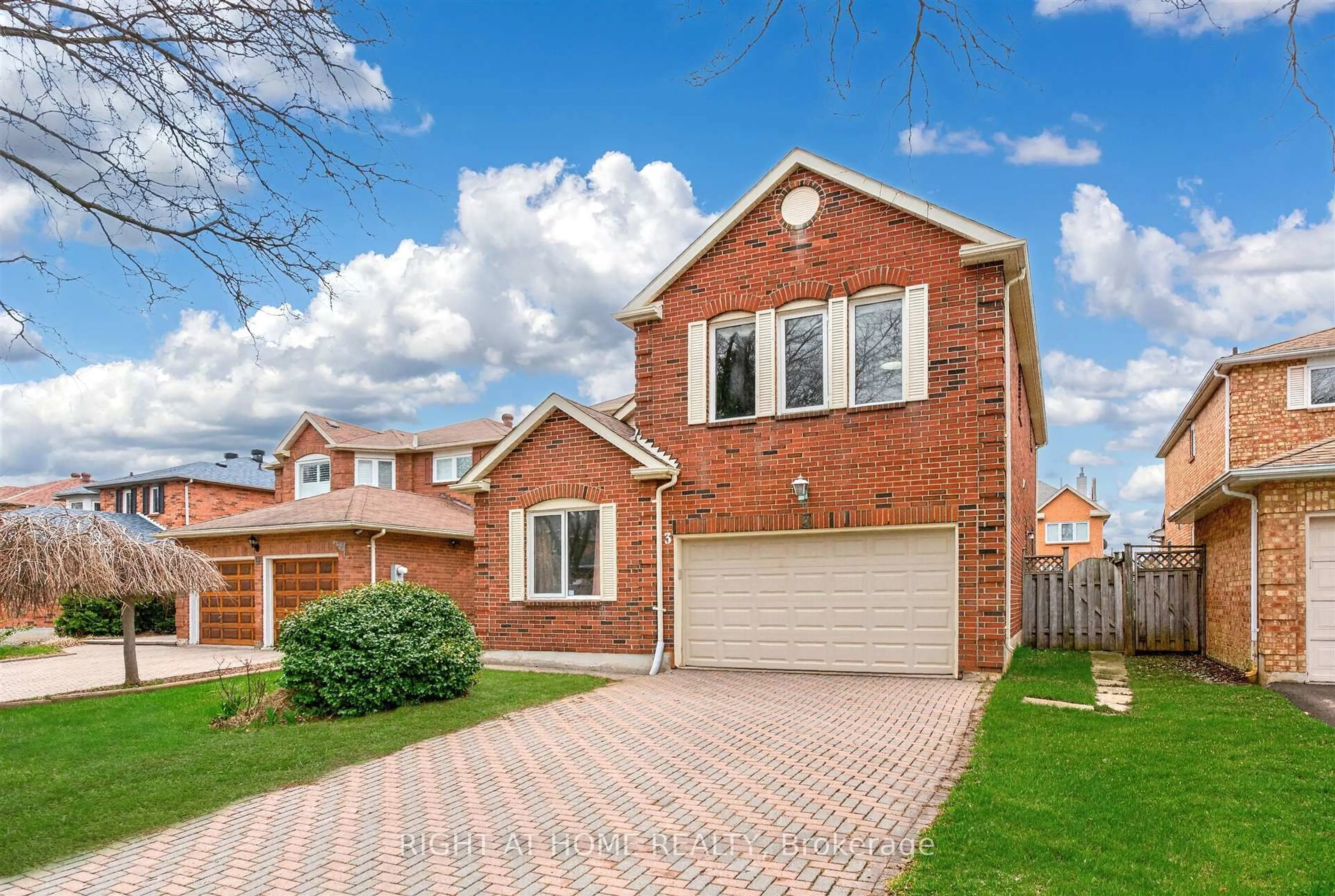 Home with brick exterior material, street for 3 Lancashire Rd, Markham Ontario L3R 8K9