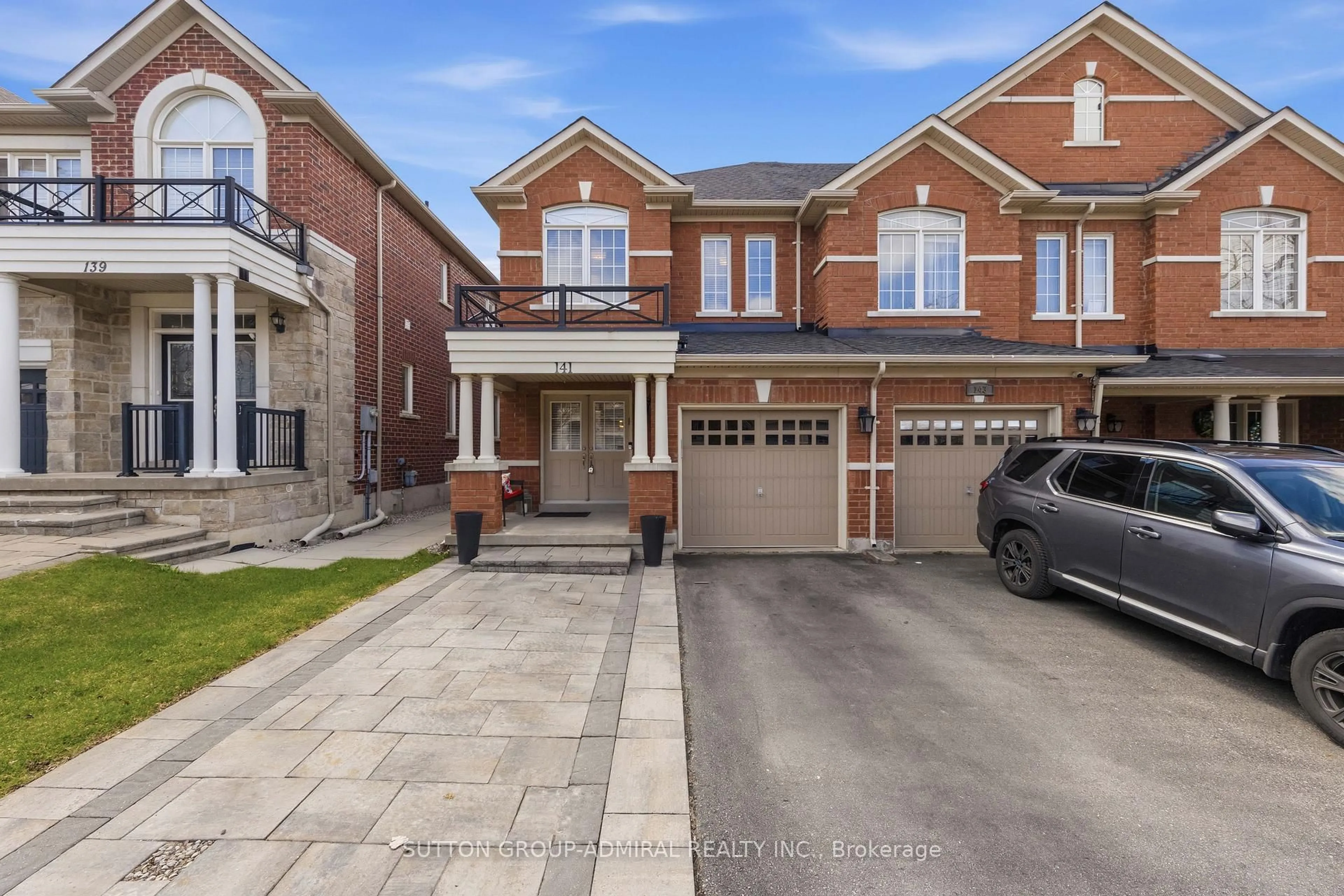Home with brick exterior material, street for 141 Lauderdale Dr, Vaughan Ontario L6A 0S5