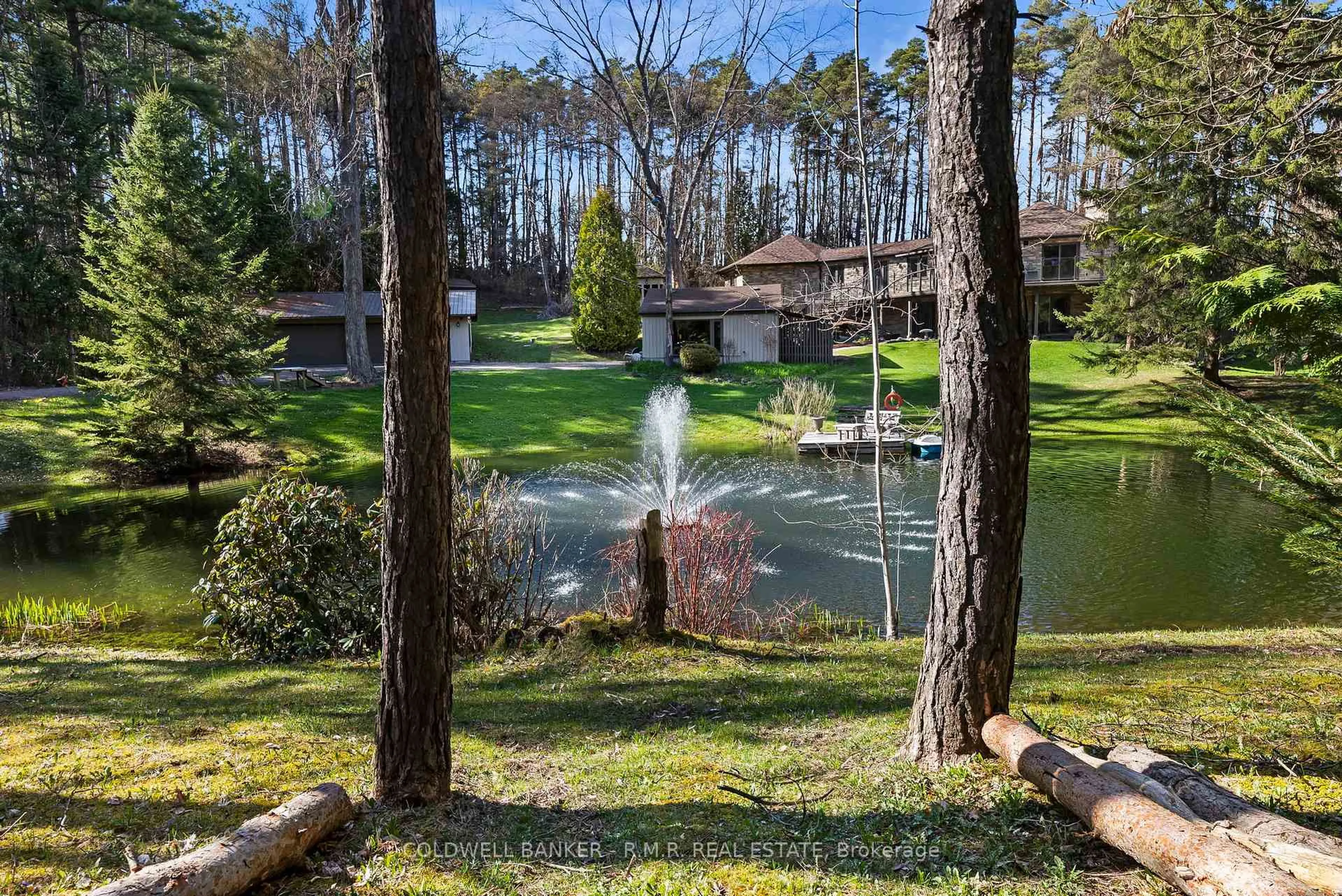 Patio, water/lake/river/ocean view for 6209 Concession 5 Rd, Uxbridge Ontario L9P 1R1