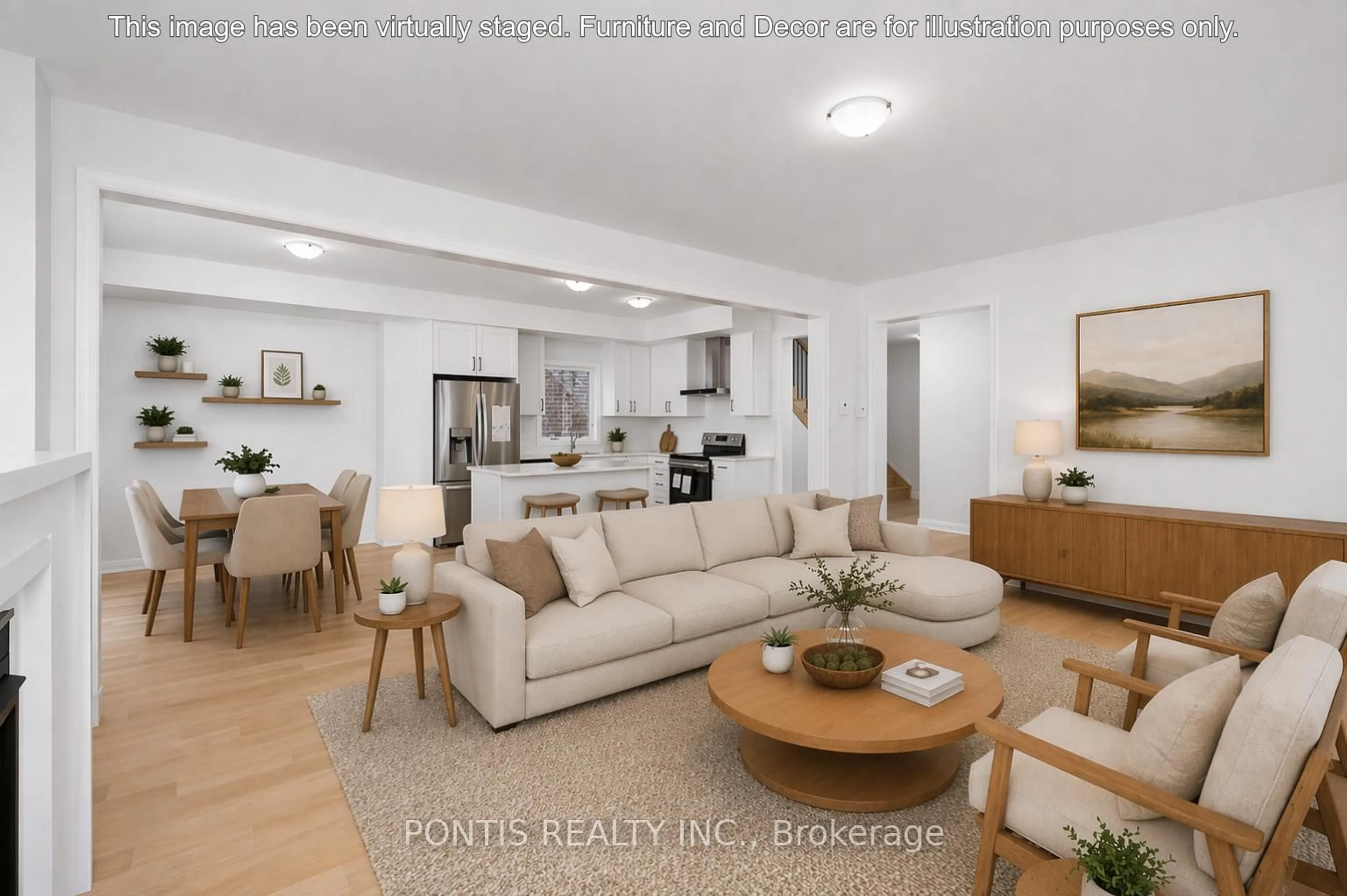 Living room with furniture, unknown for 1406 Stovell Cres, Innisfil Ontario L0L 1W0