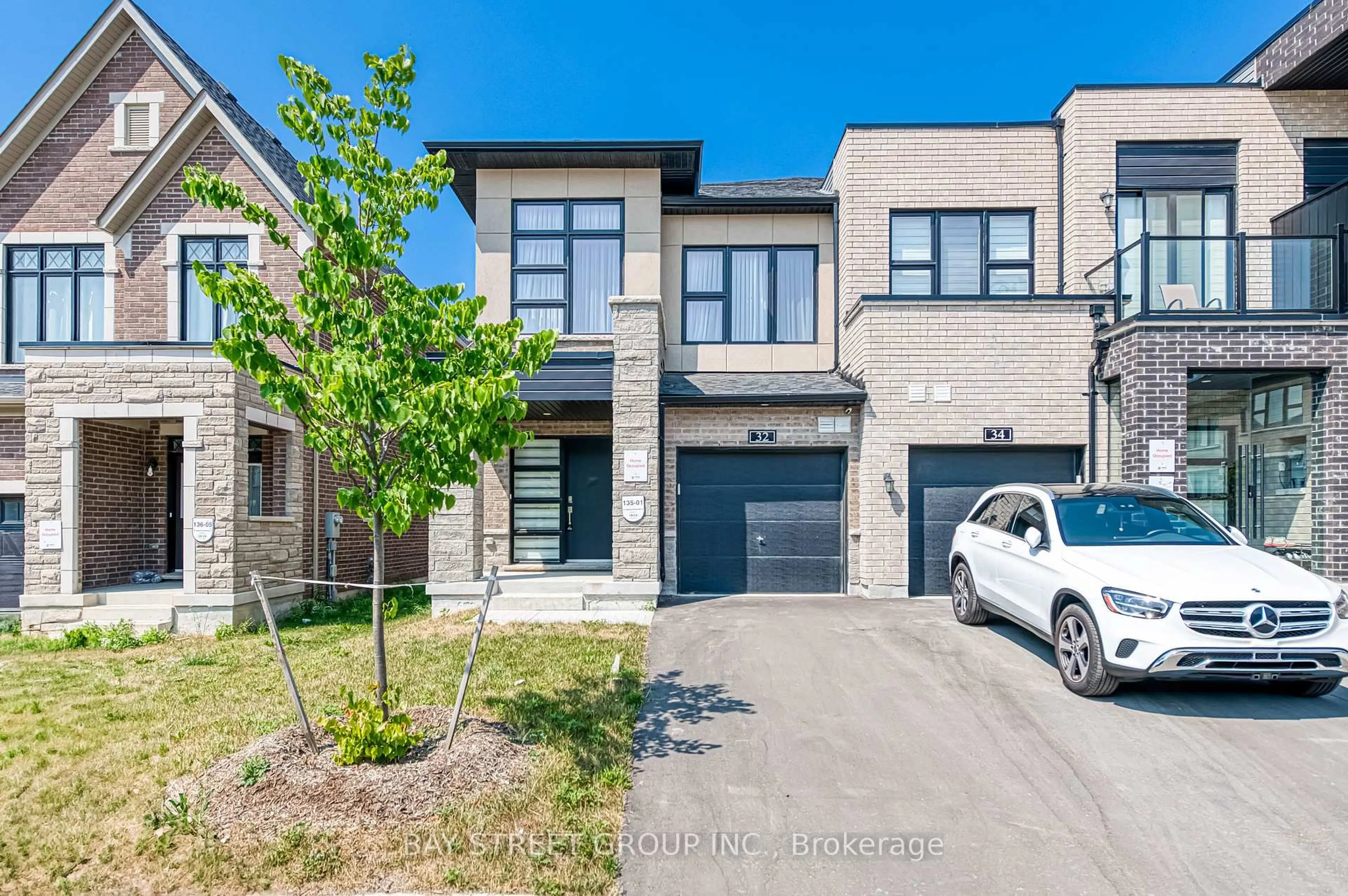 Home with brick exterior material, street for 32 Jessica Antonella St, Markham Ontario L6C 3K3