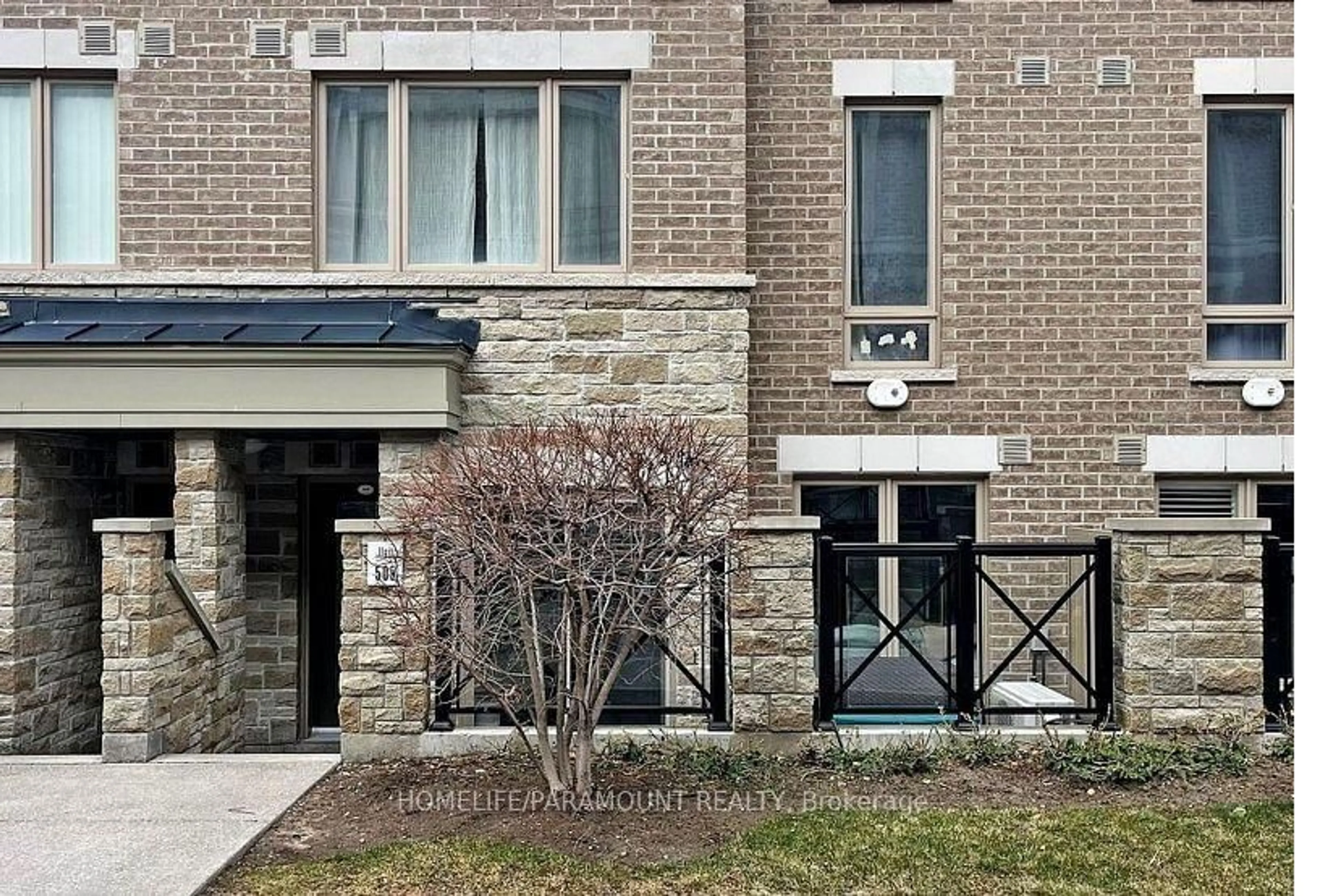 Home with brick exterior material, building for 30 Dunsheath Way #509, Markham Ontario L6B 1N3