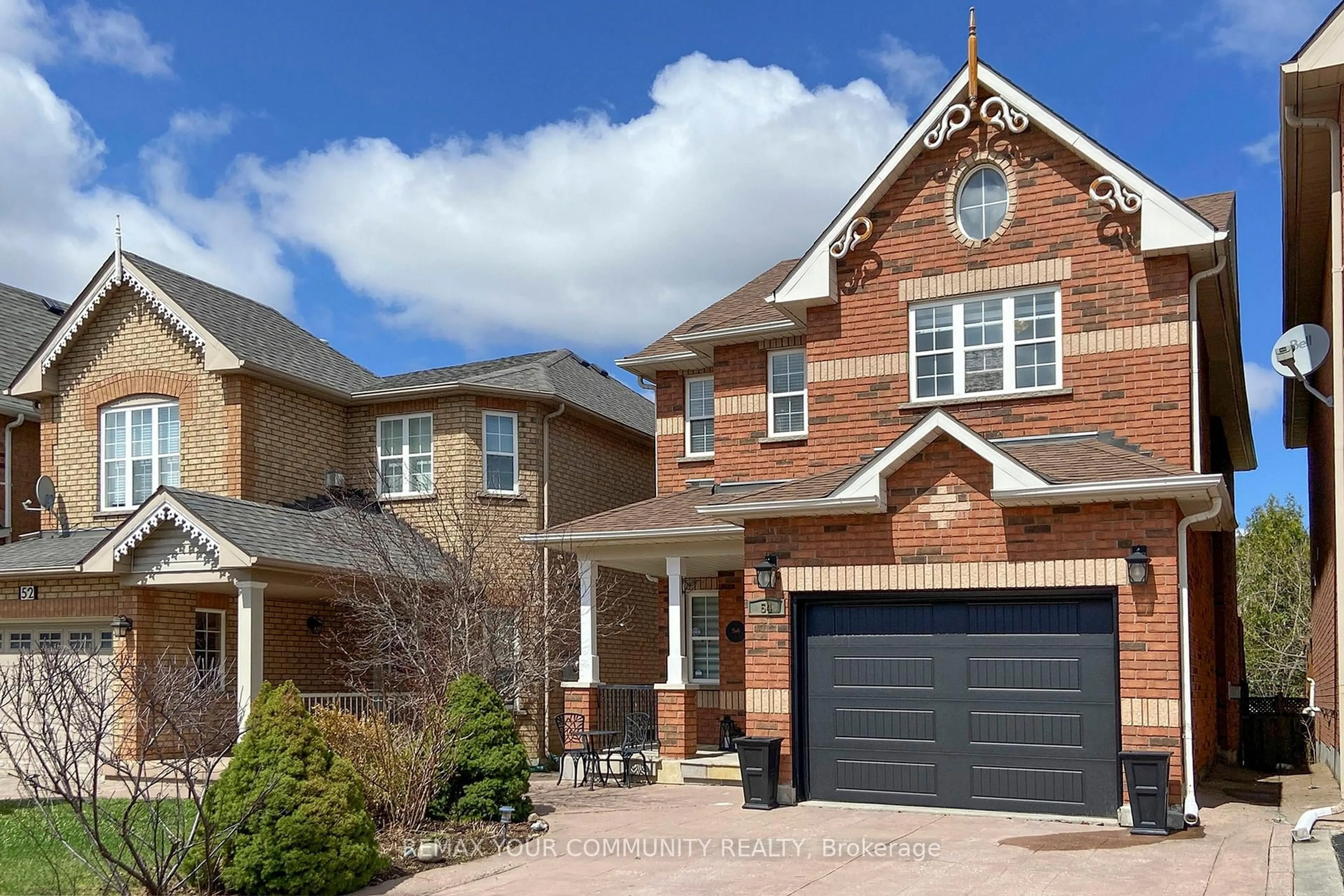 Home with brick exterior material, street for 54 English Oak Dr, Richmond Hill Ontario L4E 3W2