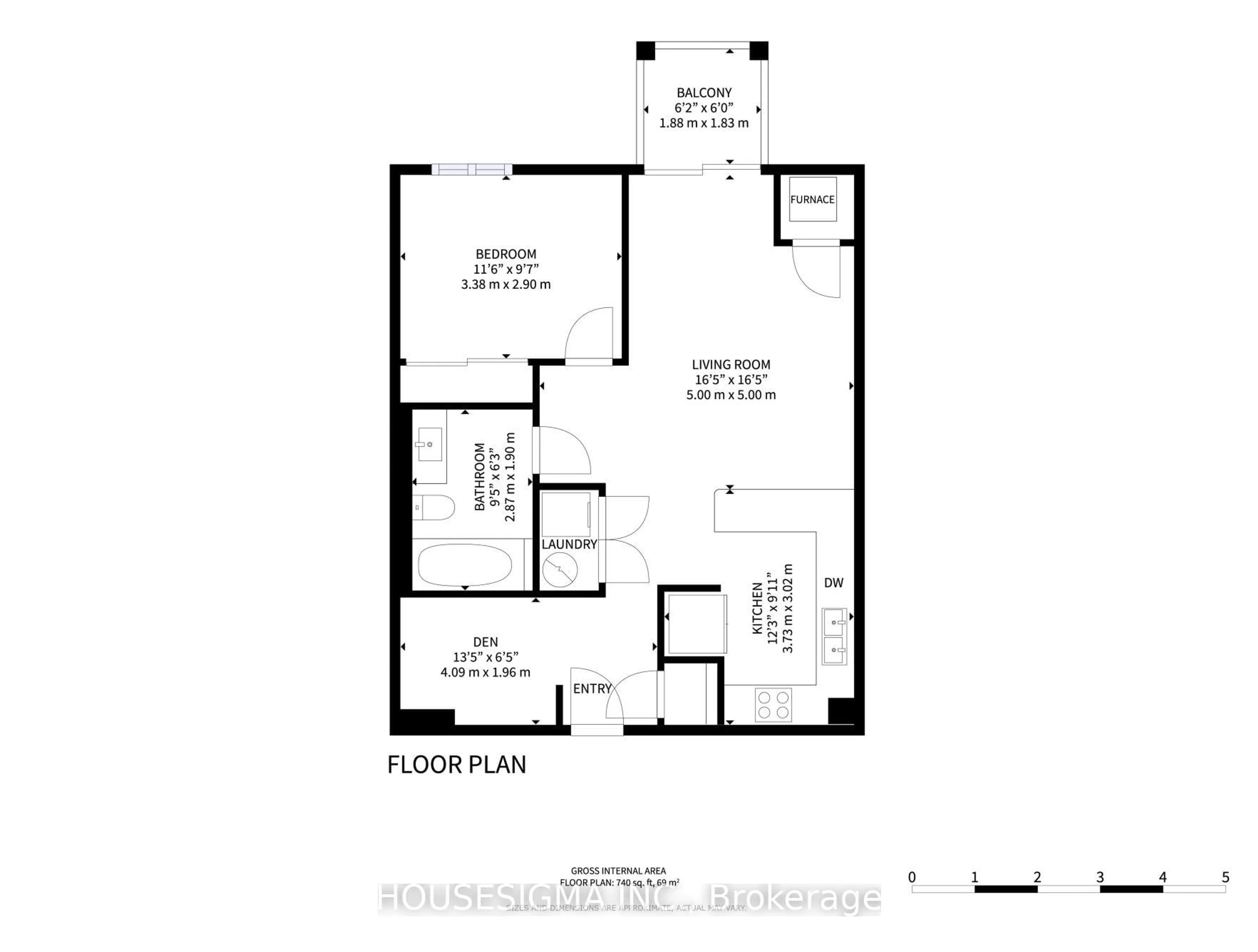 Floor plan for 481 Rupert Ave #2213, Whitchurch-Stouffville Ontario L4A 1T4