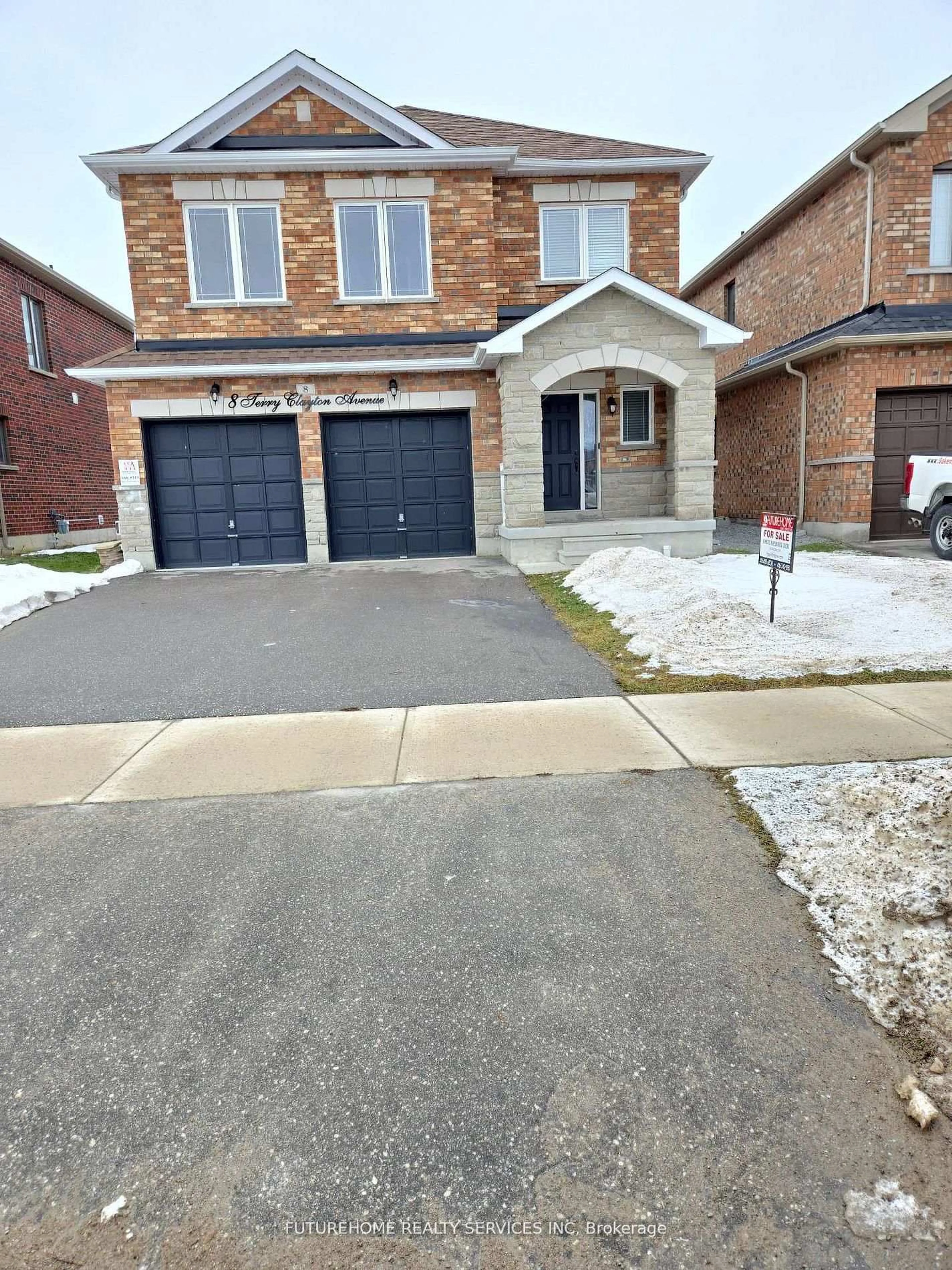 Home with brick exterior material, street for 8 Terry Clayton Ave, Brock Ontario L0K 1A0