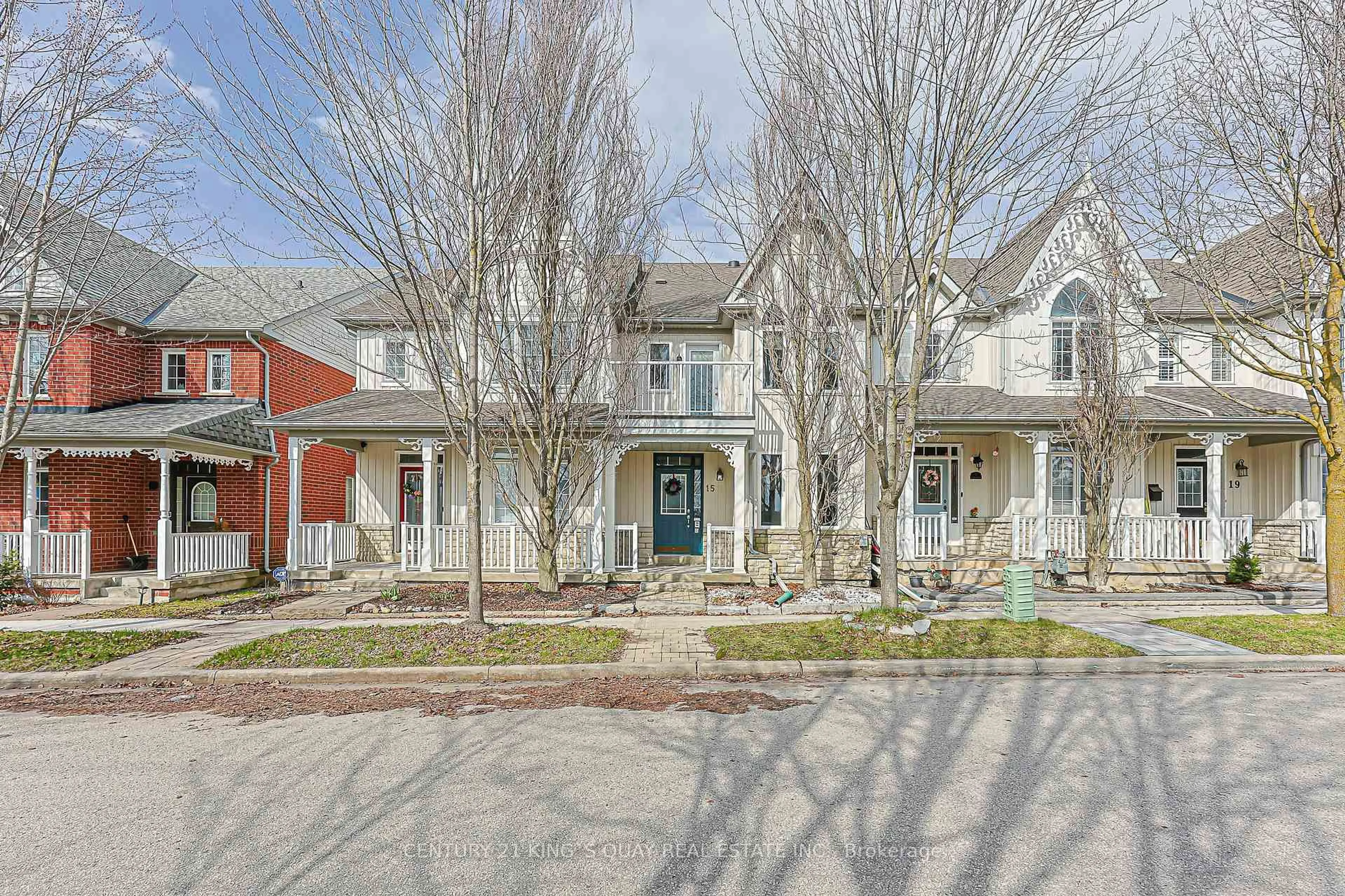 Home with brick exterior material, street for 15 Queens Plate Dr, Markham Ontario L6C 2A9